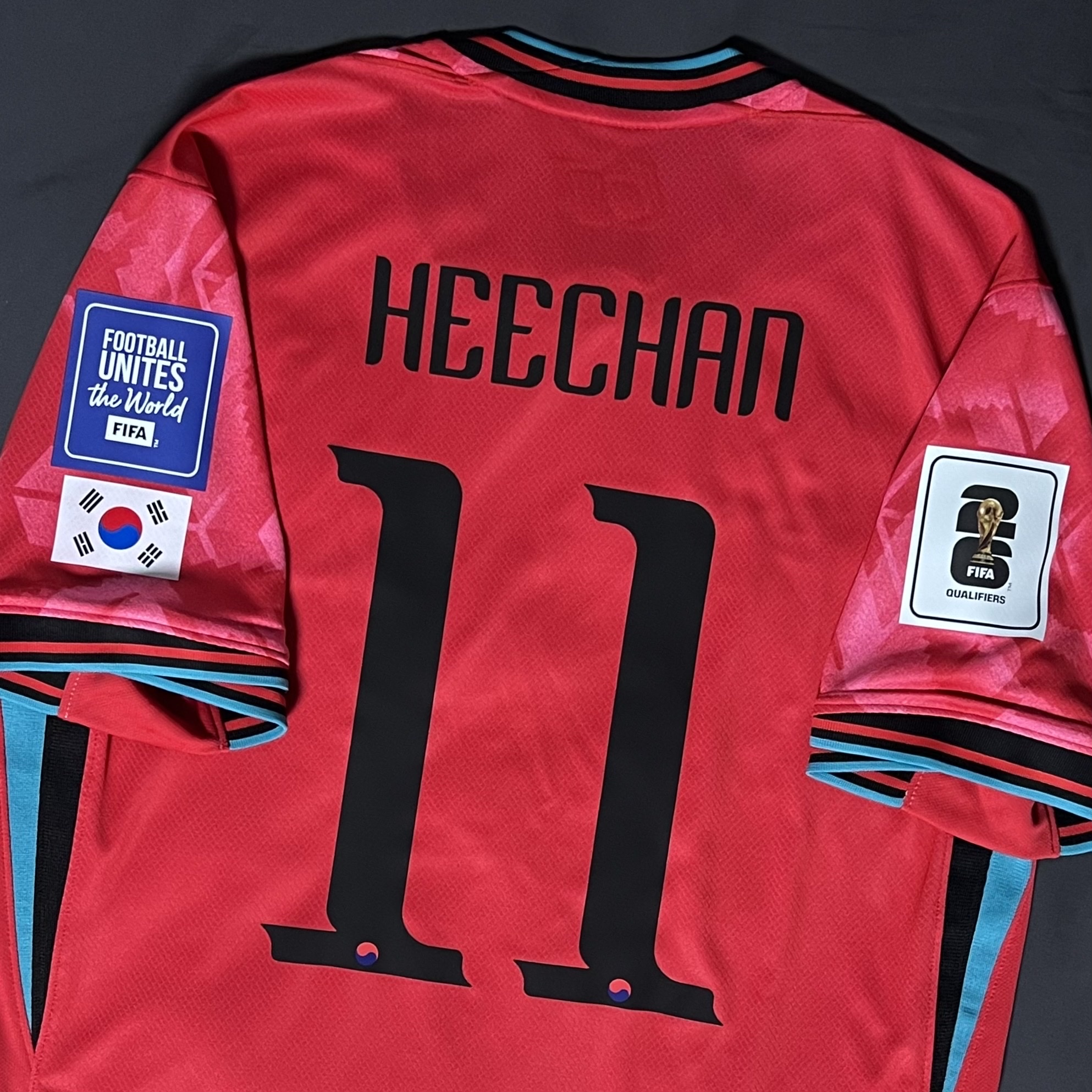 Nike Korea 2024 Dri-Fit ADV Match Home Authentic Jersey Global Red - Asia (Non Marking Ver.) 착용 스타일