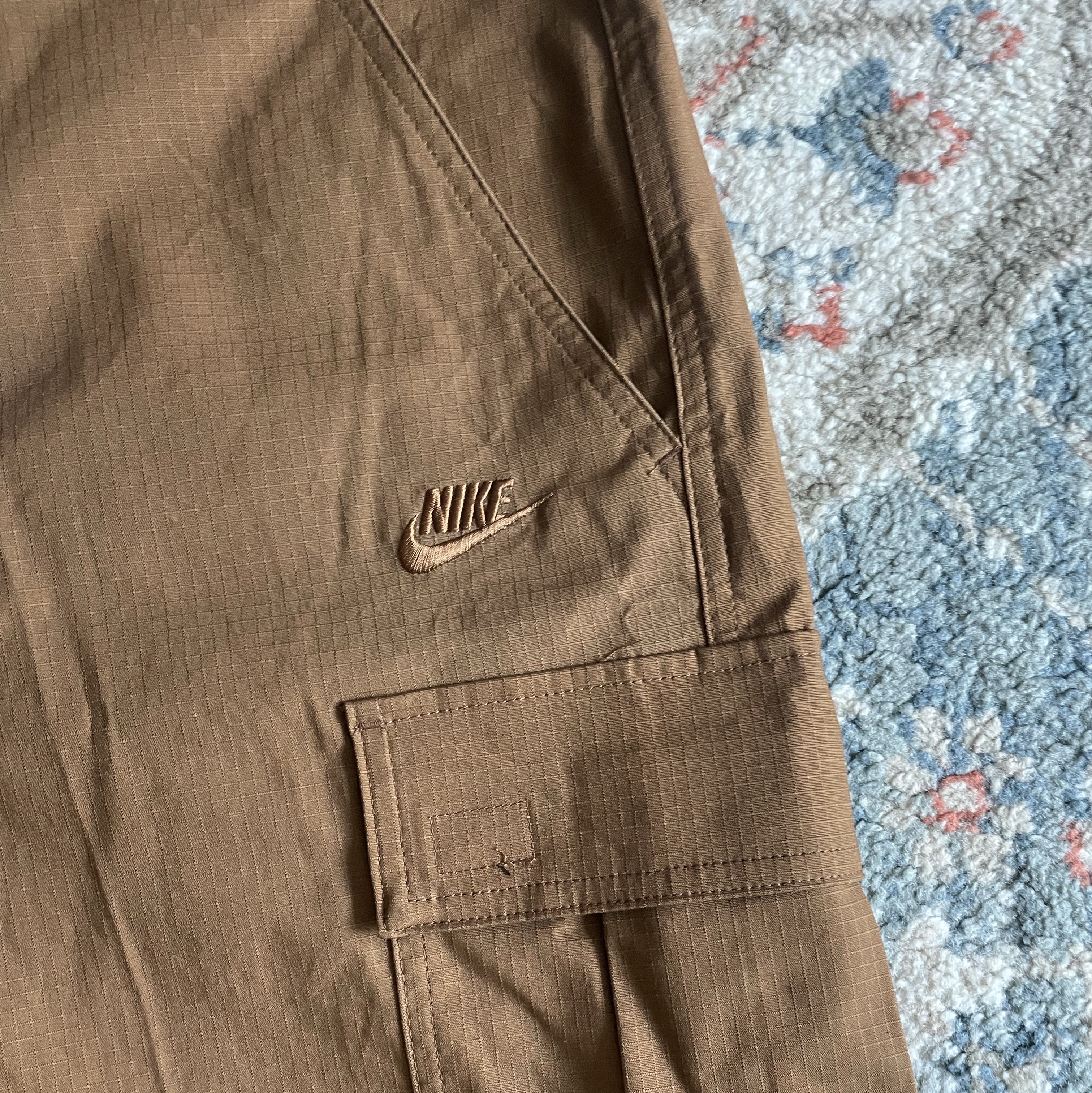Nike Club Woven Cargo Shorts Light British Tan - Asia 착용 스타일 - 2
