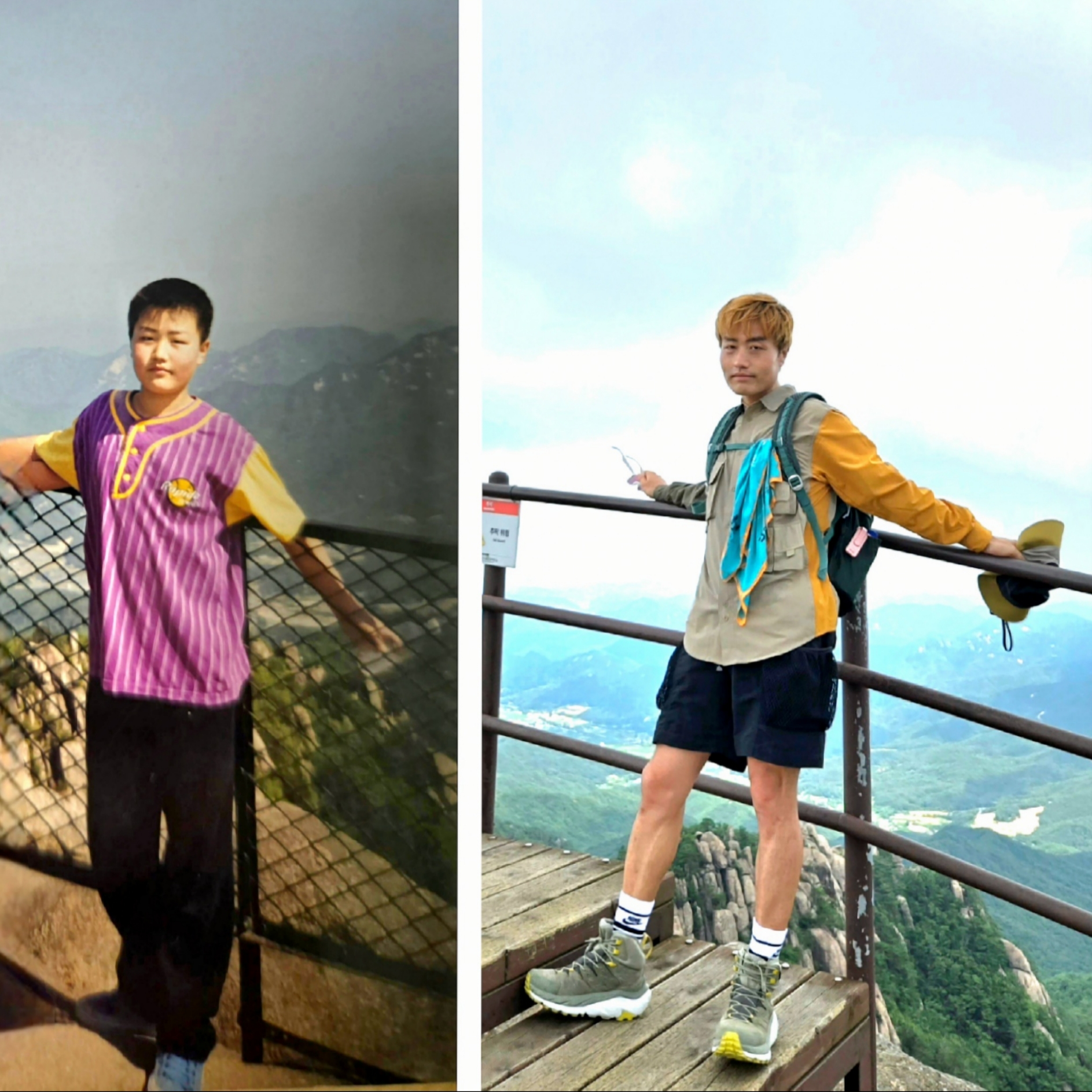 Nike ACG Dri-Fit UV Devastation Trail Shirt Khaki Olive Gold - Asia, Nike ACG Snowgrass Cargo Shorts Black - Asia 착용 스타일