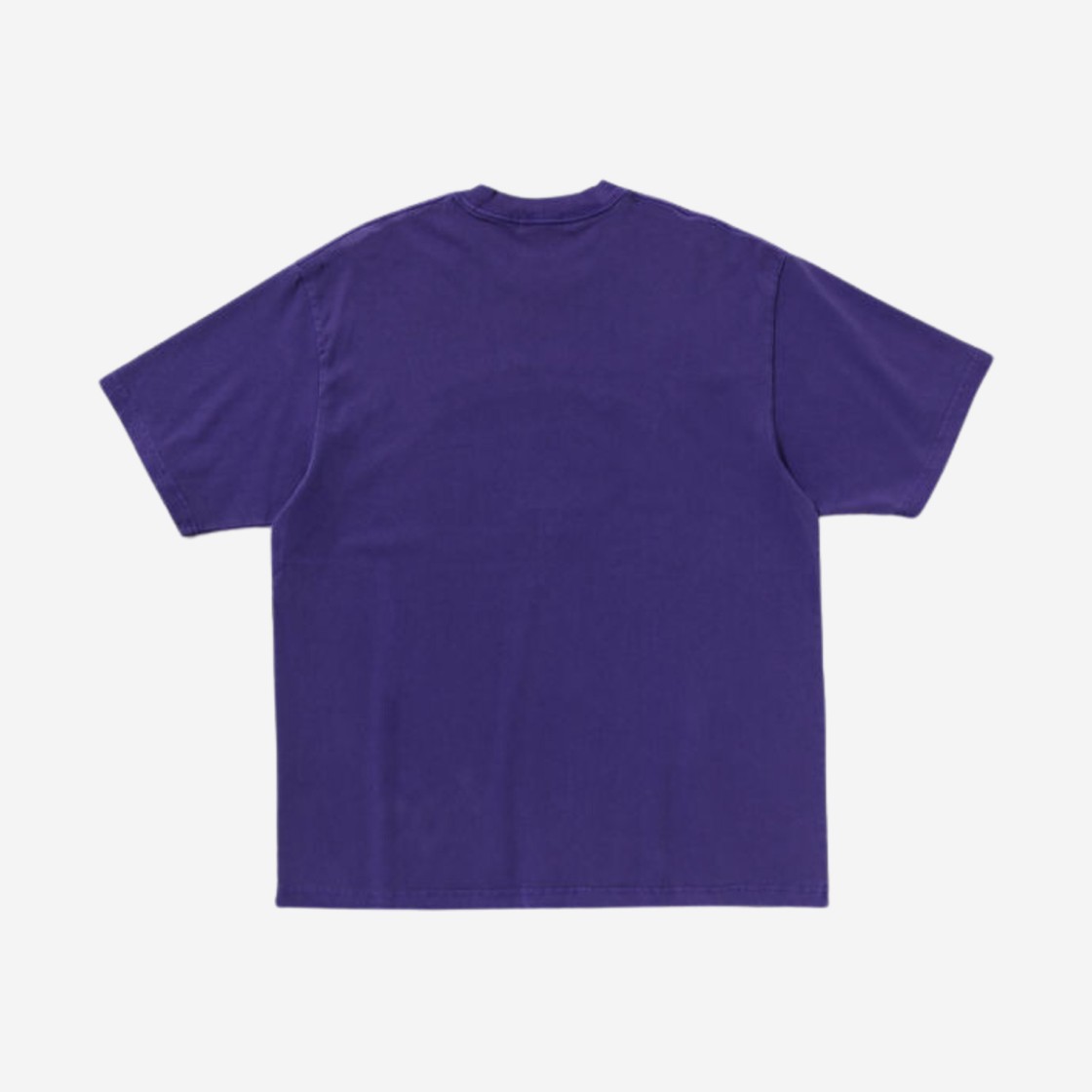 BAPE Garment Dye Rhinestone Logo Relaxed Fit T-Shirt Royal Purple 상세 이미지 2