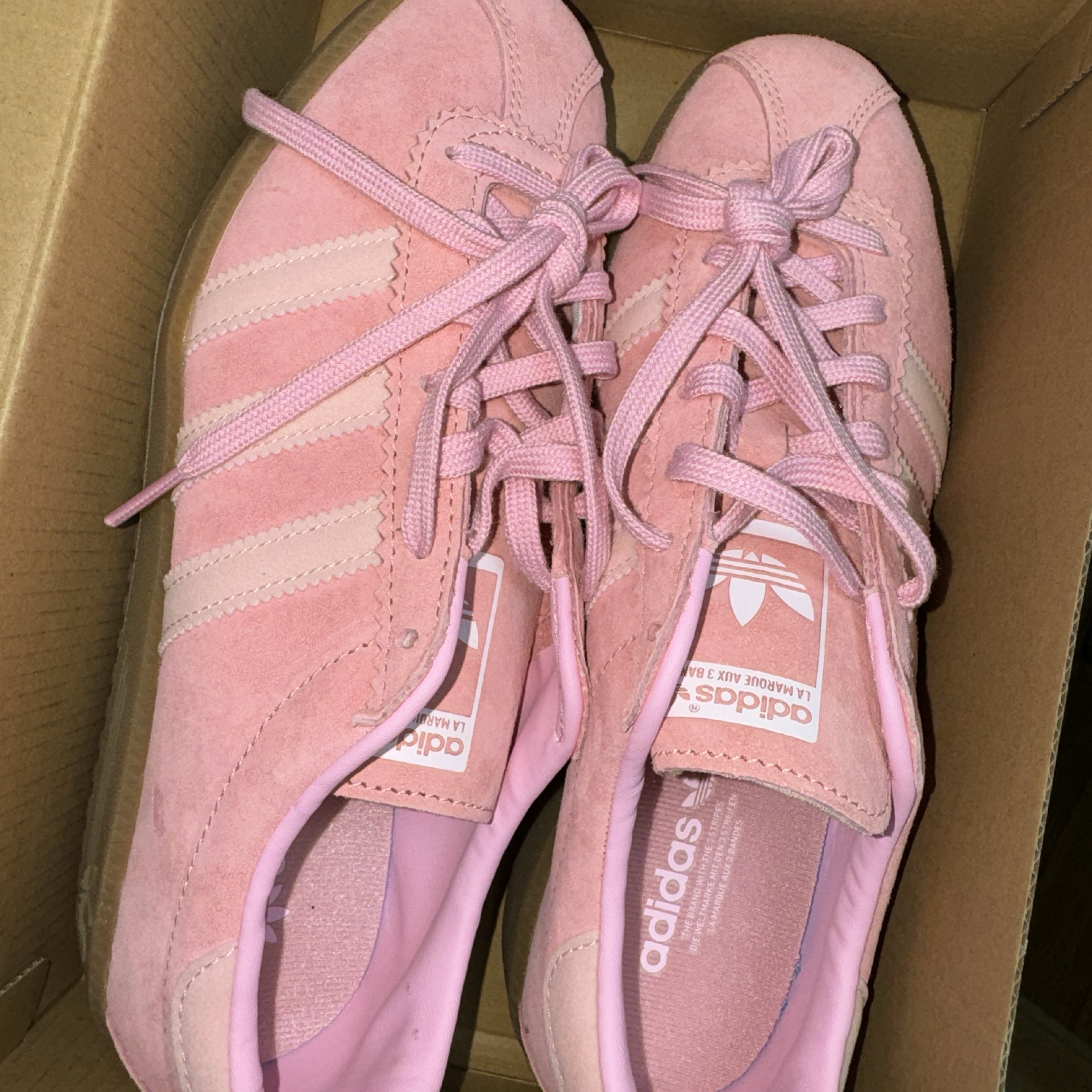 Adidas Bermuda Glow Pink 착용 스타일