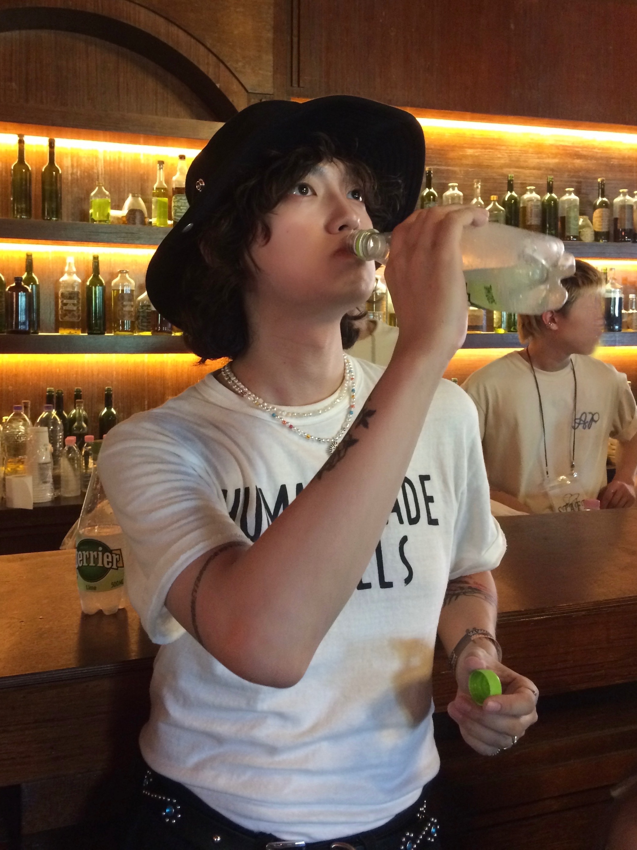 Human Made Graphic T-Shirt #1 White 착용 스타일