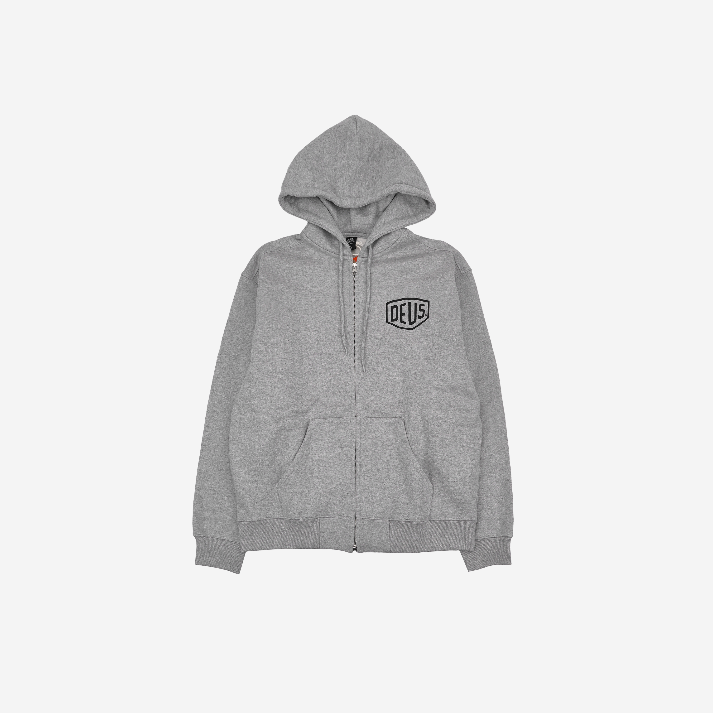 Deus Ex Machina Seoul College Hooded Jacket Grey Heather