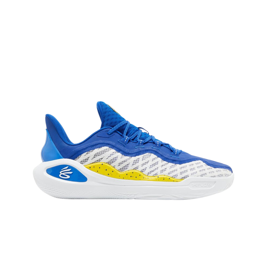 언더아머 커리 플로우 11 덥 네이션 화이트 로얄(Under Armour Curry Flow 11 Dub Nation White Royal)