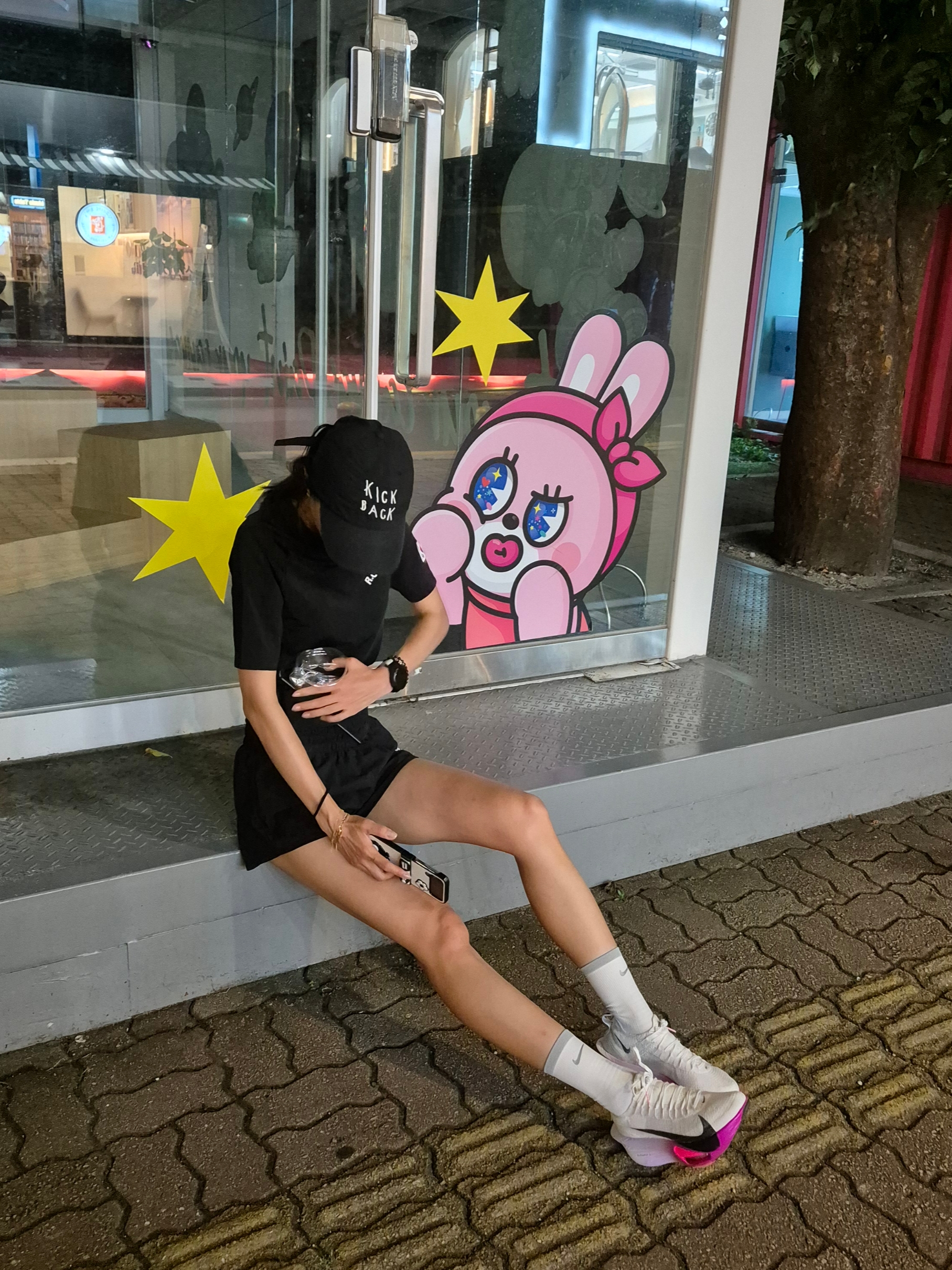 (W) Nike Air Zoom Alphafly Next% 3 Hyper Pink 착용 스타일