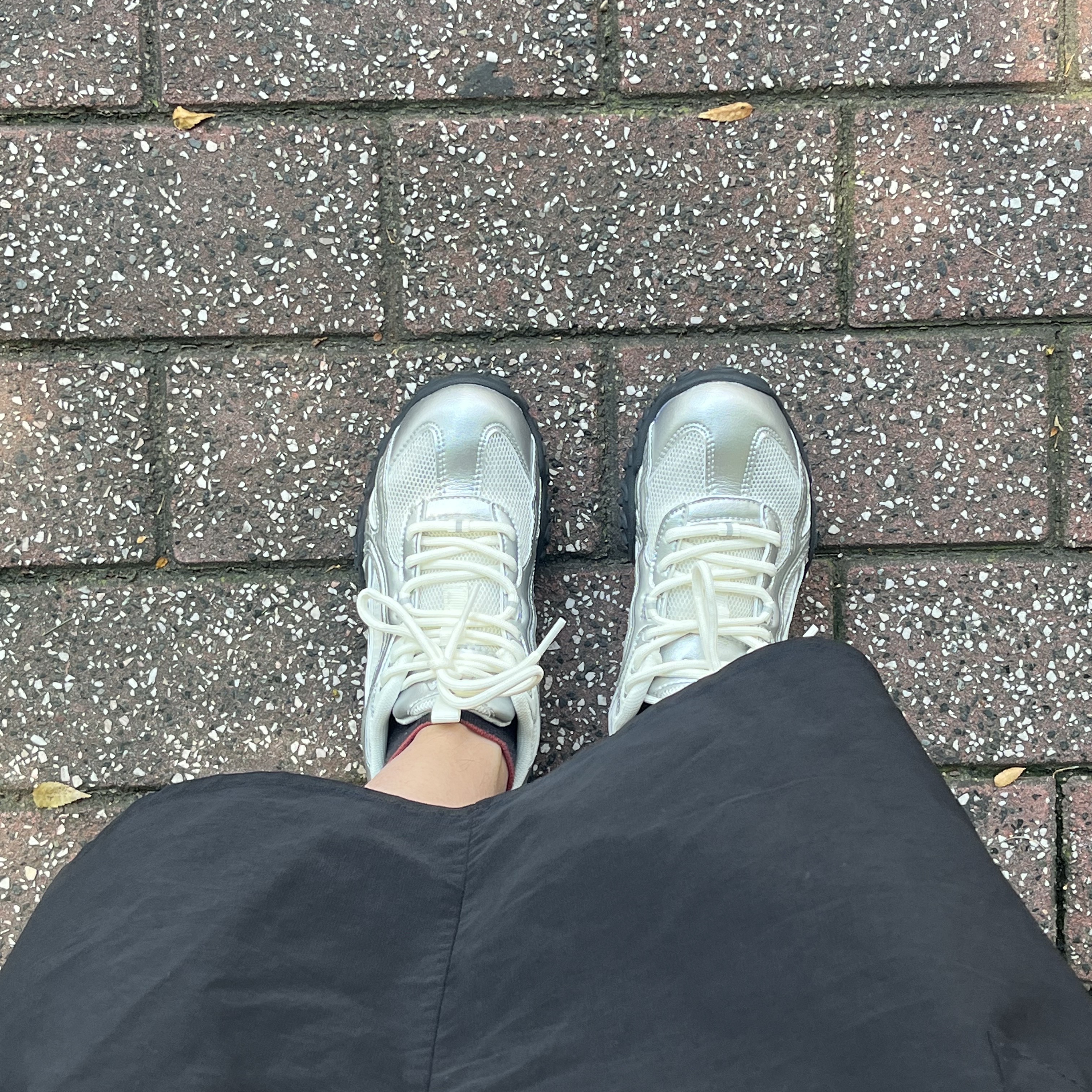 Fila Echappe MS Silver Moon 착용 스타일