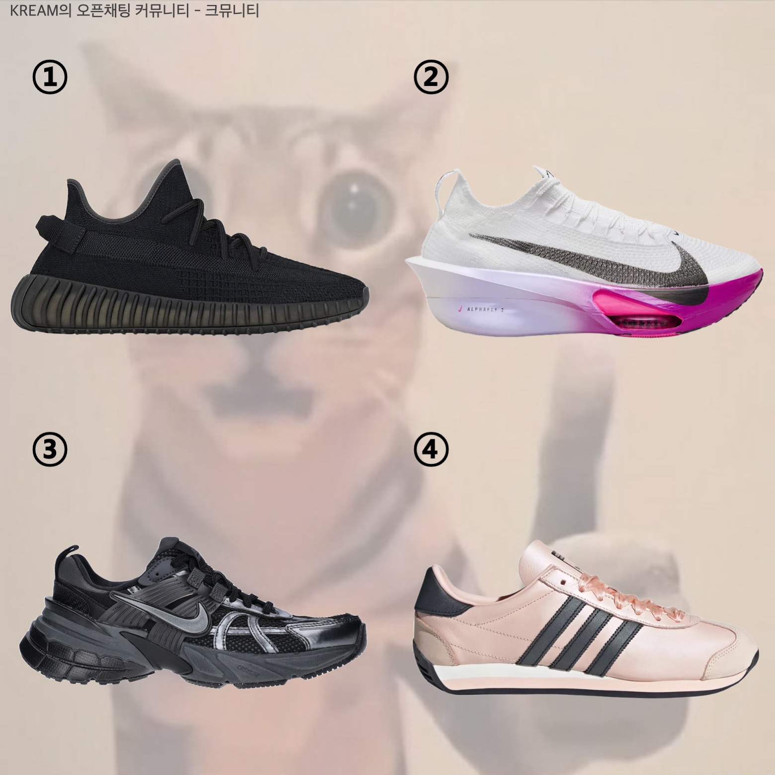 Adidas Yeezy Boost 350 V2 Onyx, Nike Air Zoom Alphafly Next% 3 Hyper Pink 착용 스타일 - 2