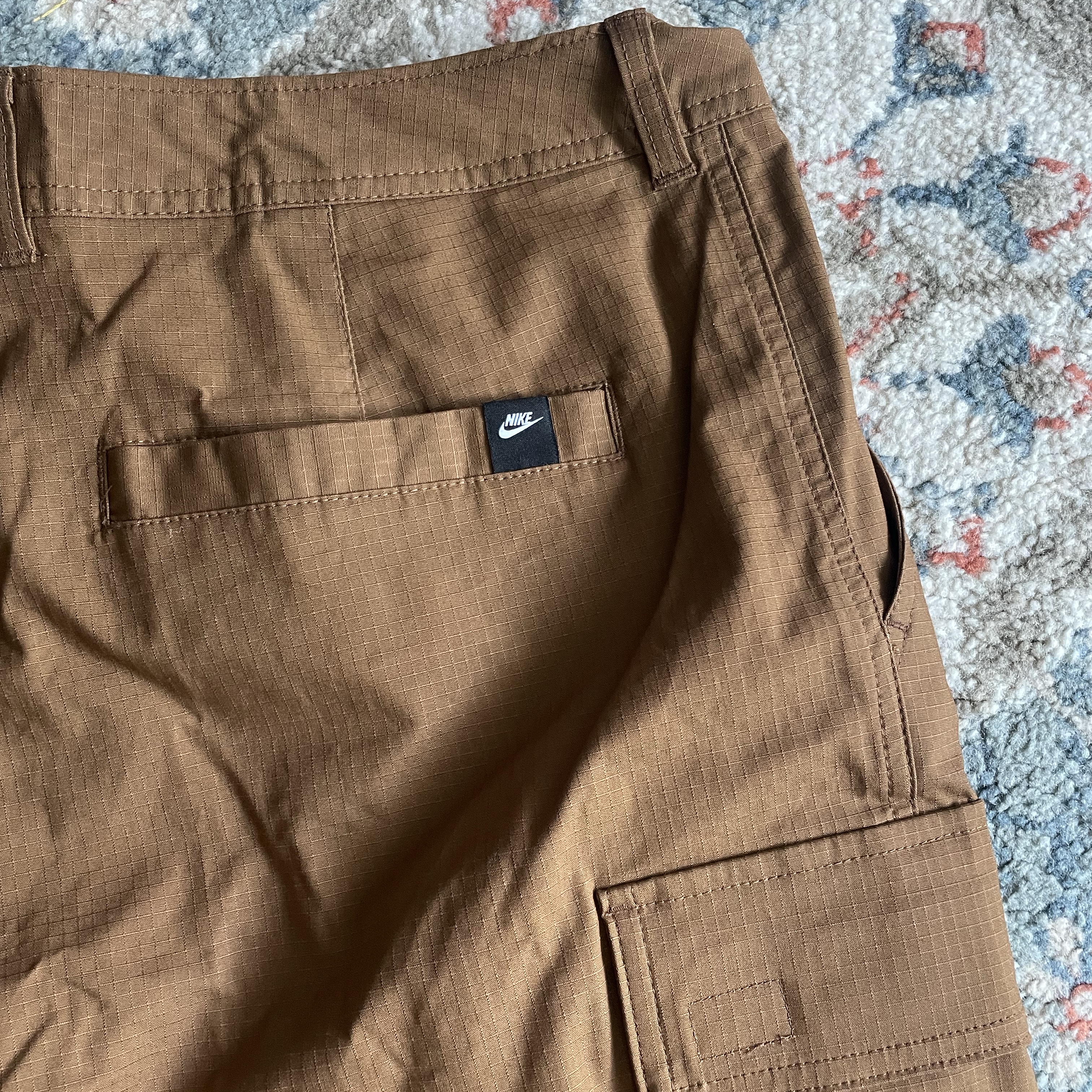 Nike Club Woven Cargo Shorts Light British Tan - Asia 착용 스타일 - 4
