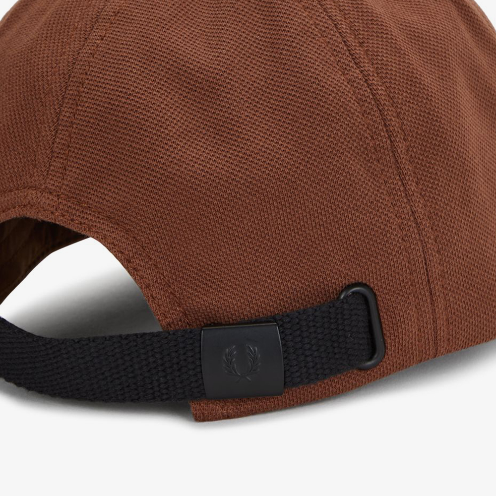 프레드페리 피케 클래식 캡 위스키브라운(Fred Perry Pique Classic Cap Whisky Brown/Porridge Marl) - 6