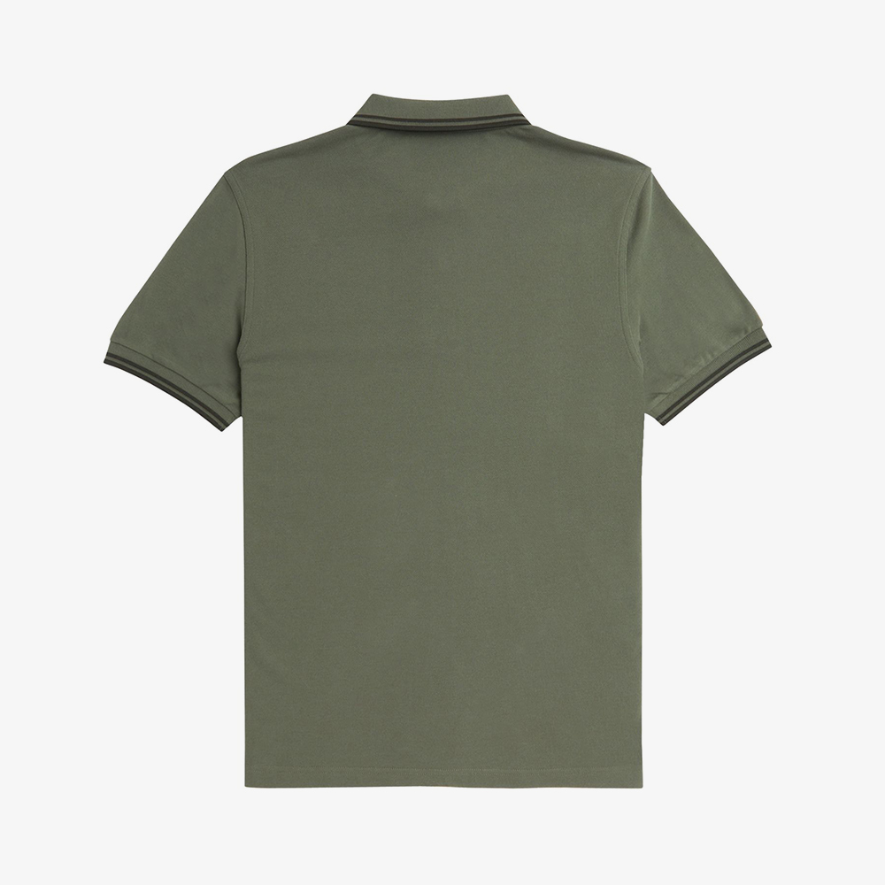 프레드페리 M3600 트윈 팁 프레드페리 셔츠 로렐리스그린/나이트그린(Fred Perry M3600 Twin Tipped Fred Perry Shirt Laurel Wreath Green/Night Green) - 6