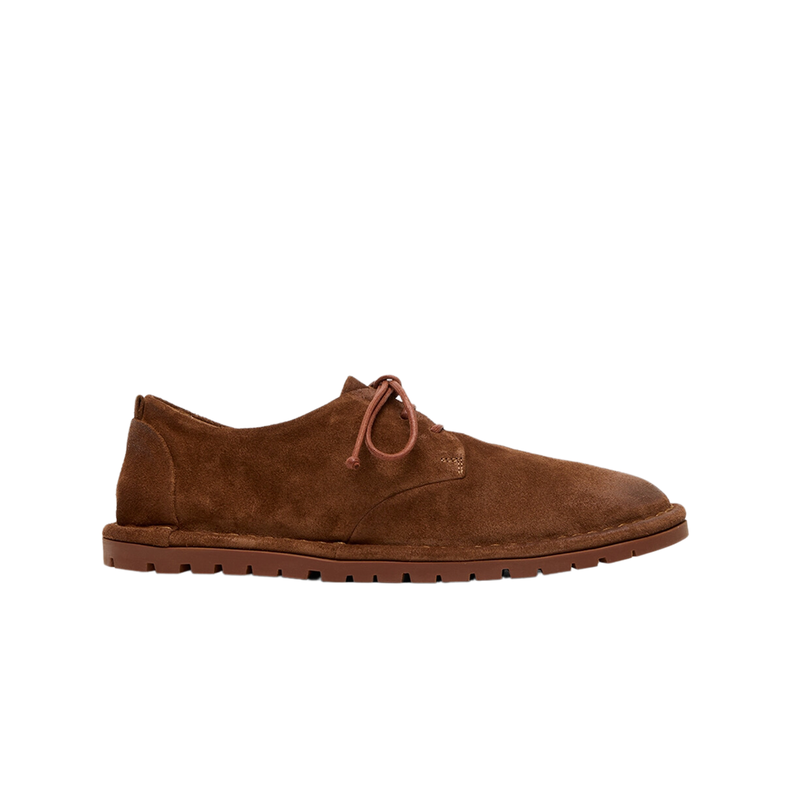 (W) 마르셀 산크리스파 더비 리버스드 레더 바솔트((W) Marsell Sancrispa Derby Reversed Leather Basalt)