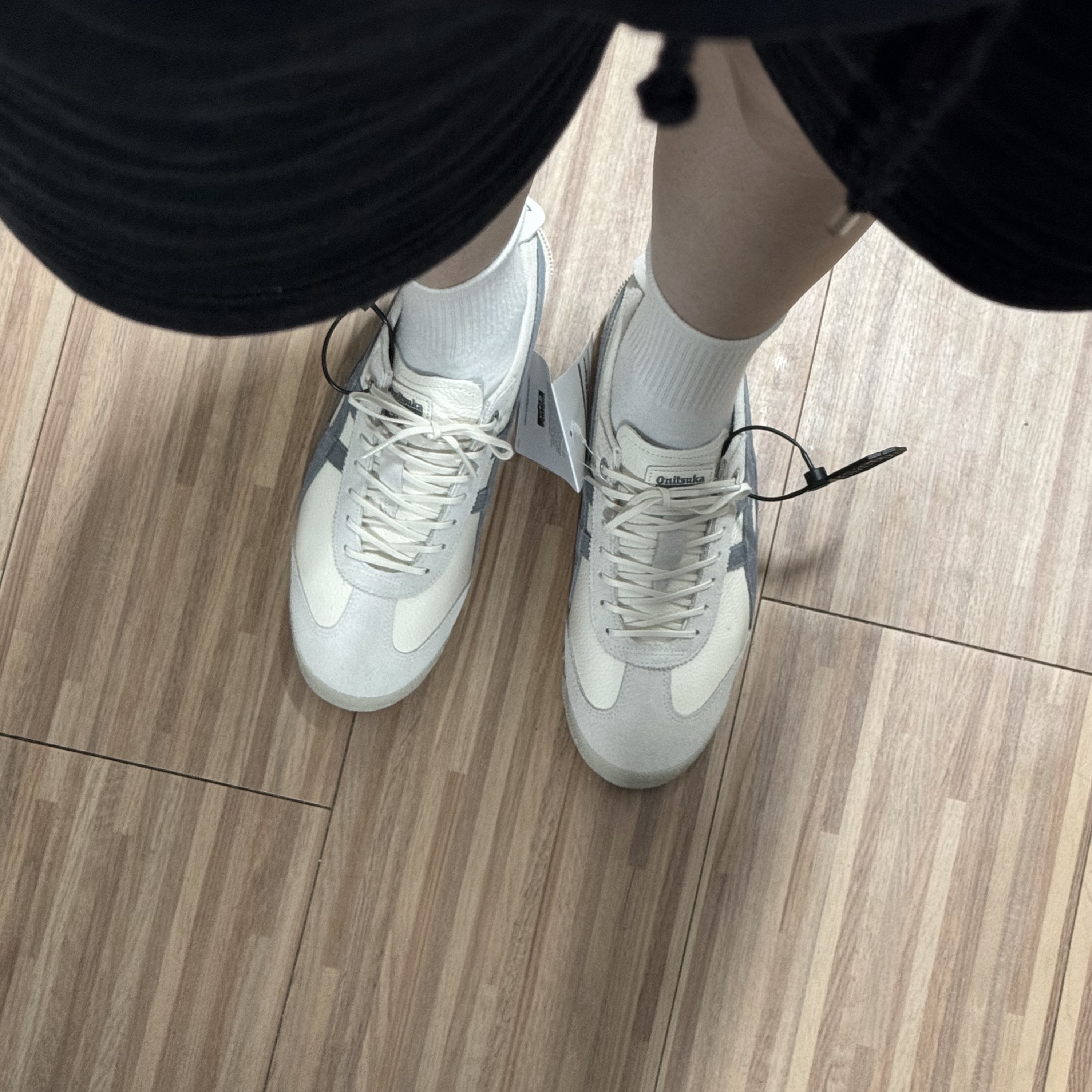Onitsuka Tiger Mexico 66 SD Birch Metropolis 착용 스타일 - 1