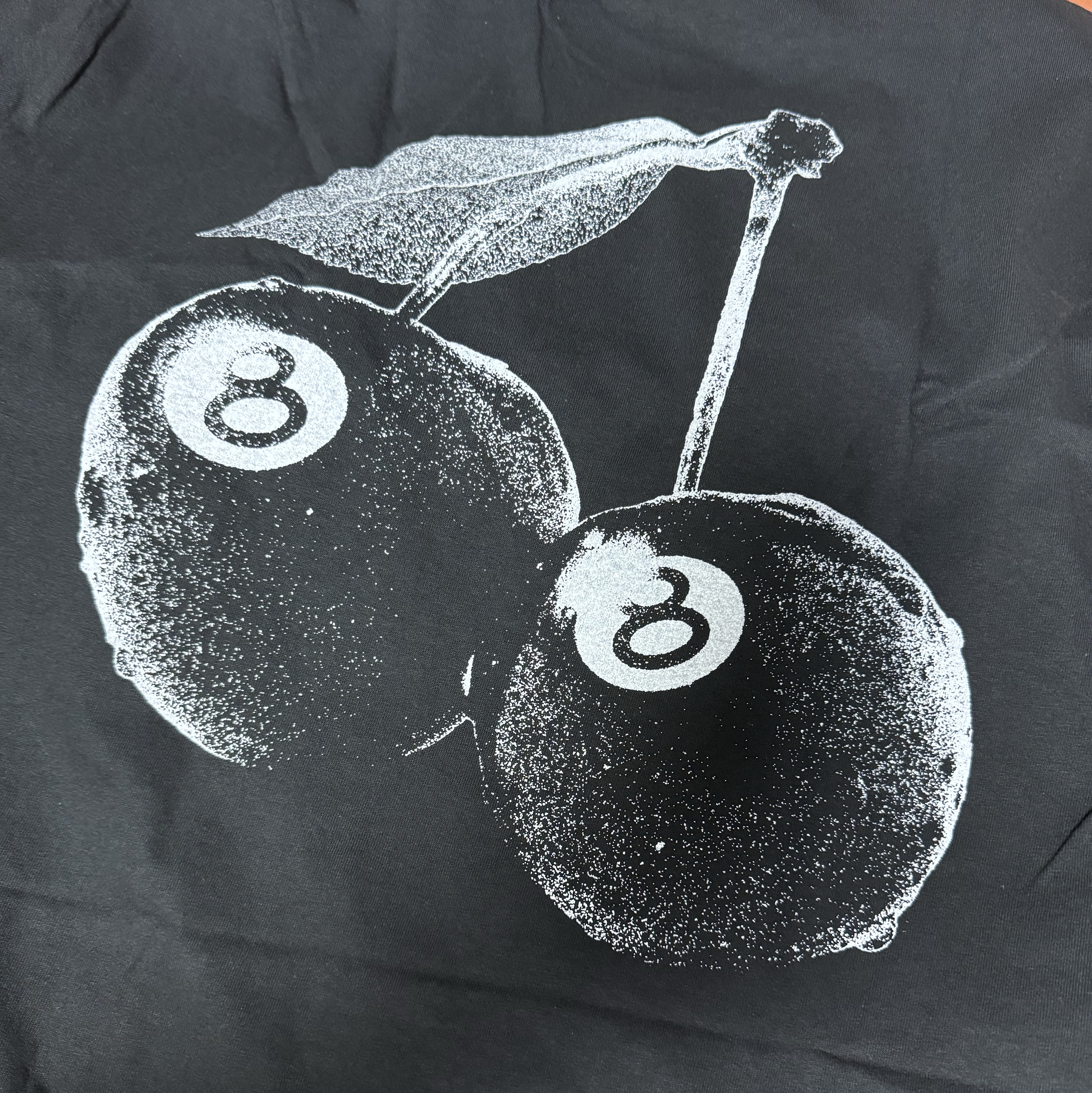 Stussy Cherries T-Shirt Black 착용 스타일