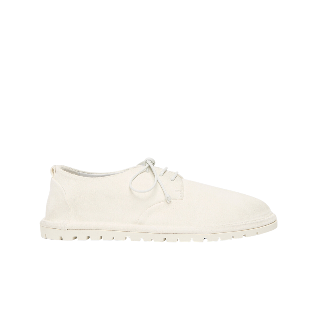(W) 마르셀 산크리스파 더비 스무스 레더 옵티컬 화이트((W) Marsell Sancrispa Derby Smooth Leather Optical White)