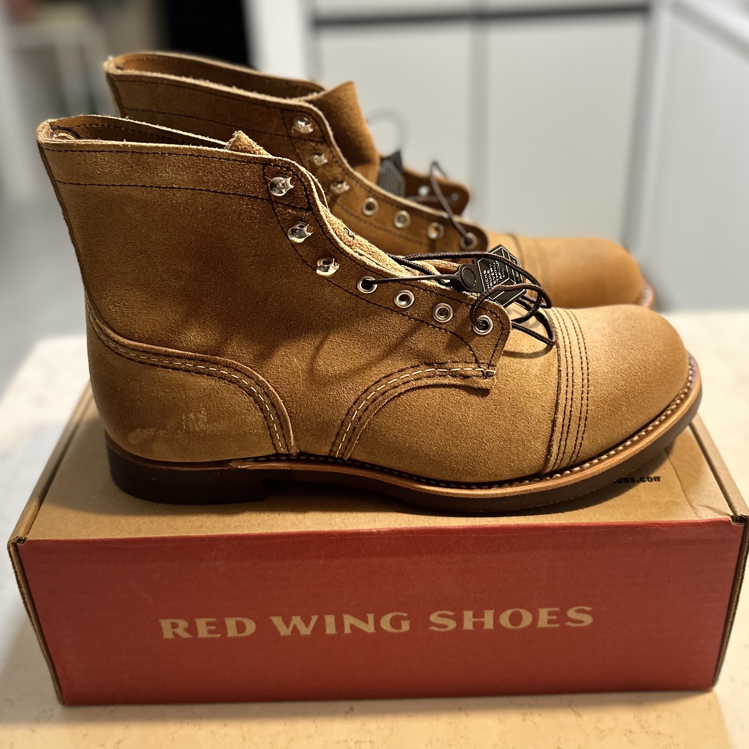 Red Wing Iron Ranger 8083 Hawthrone Muleskinner - D 착용 스타일 - 1