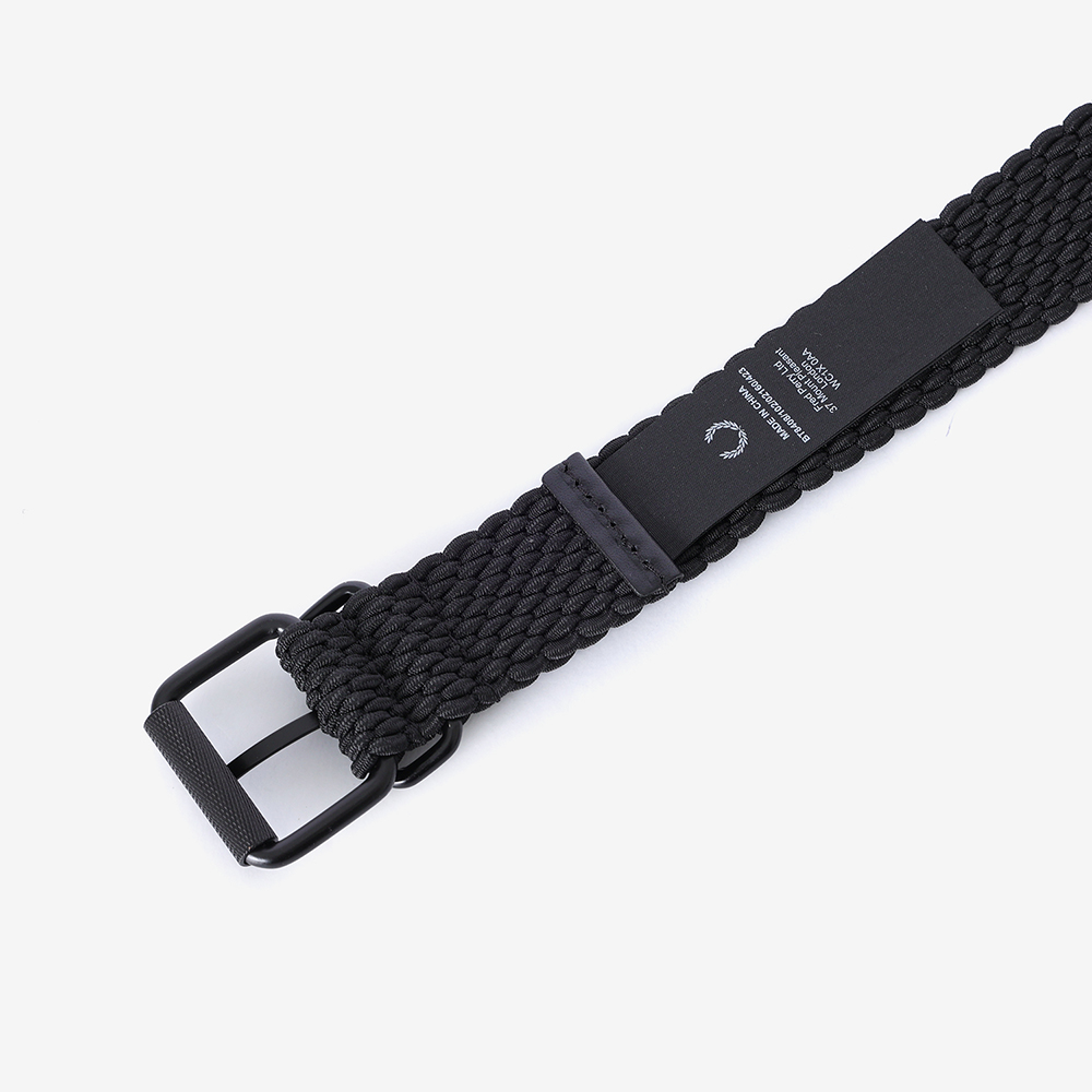 프레드페리 우븐 벨트 블랙(Fred Perry Woven Belt Black) - 2