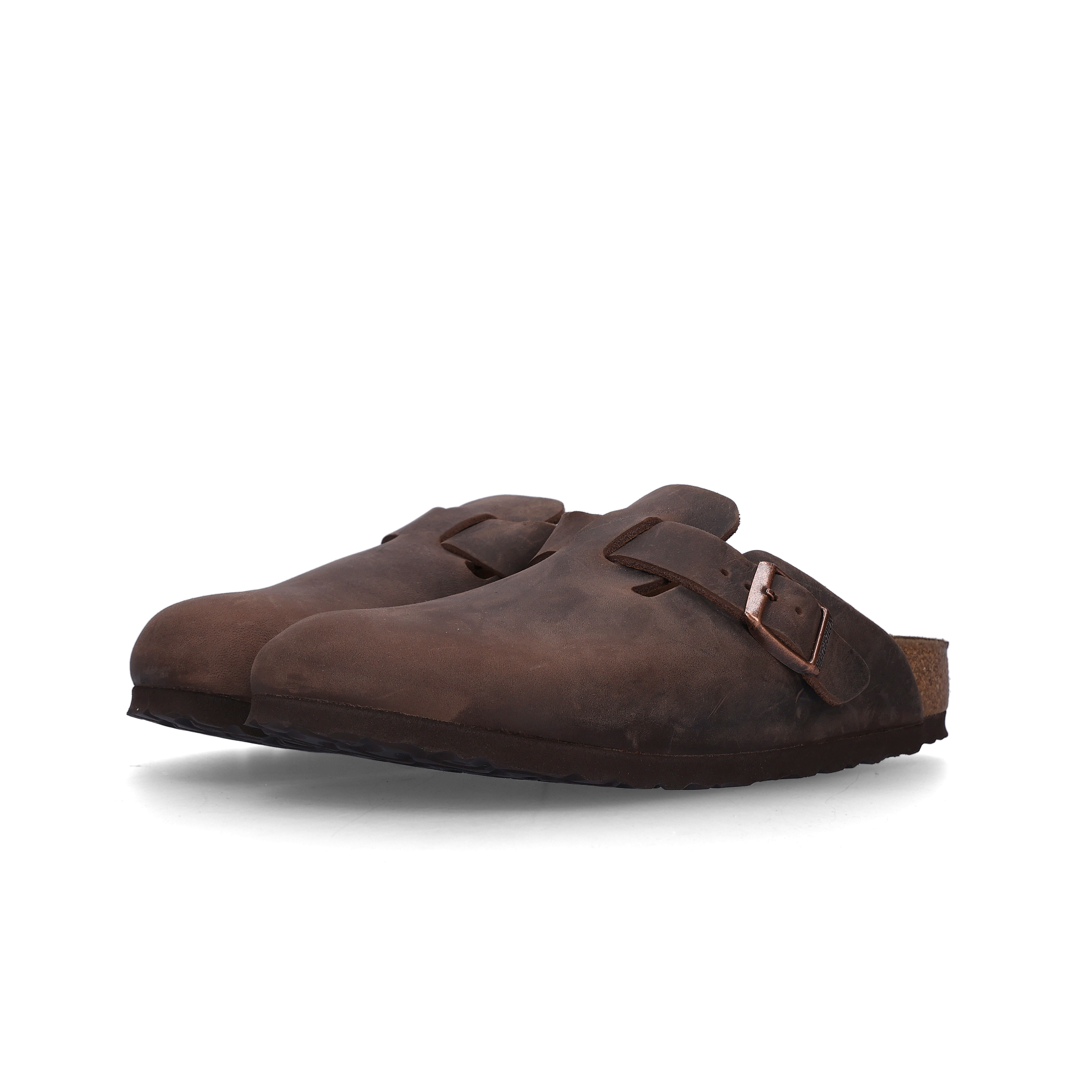 Birkenstock Boston Oiled Leather Habana - Narrow