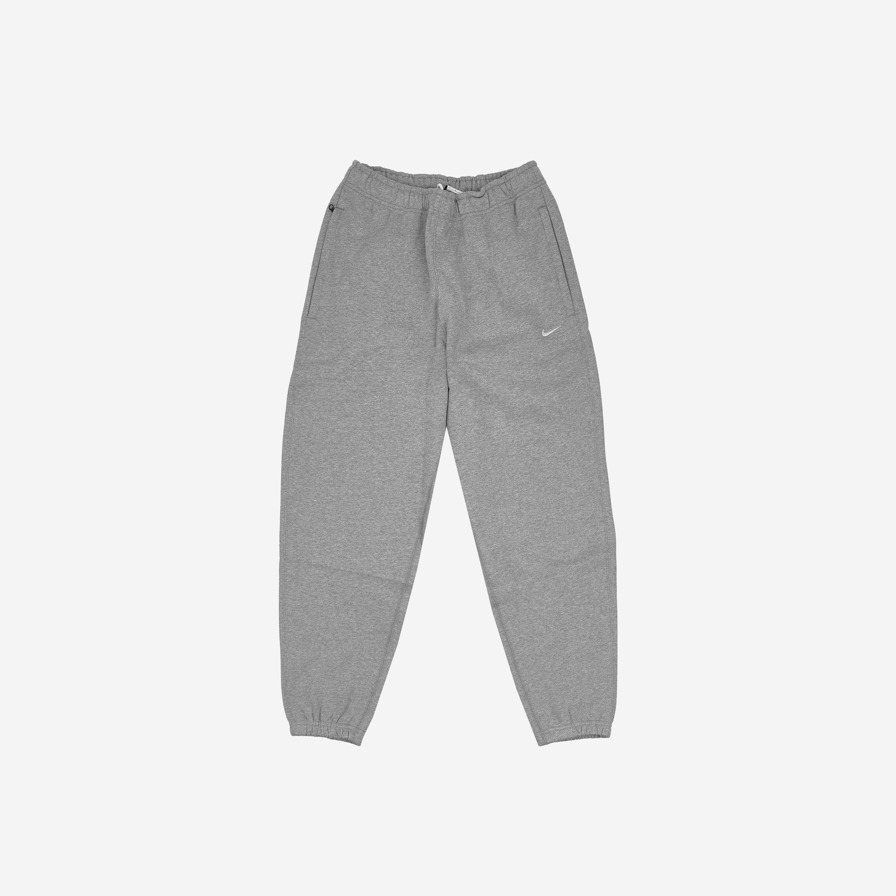 Nike NRG Solo Swoosh Fleece Pants Dark Grey Heather - Asia