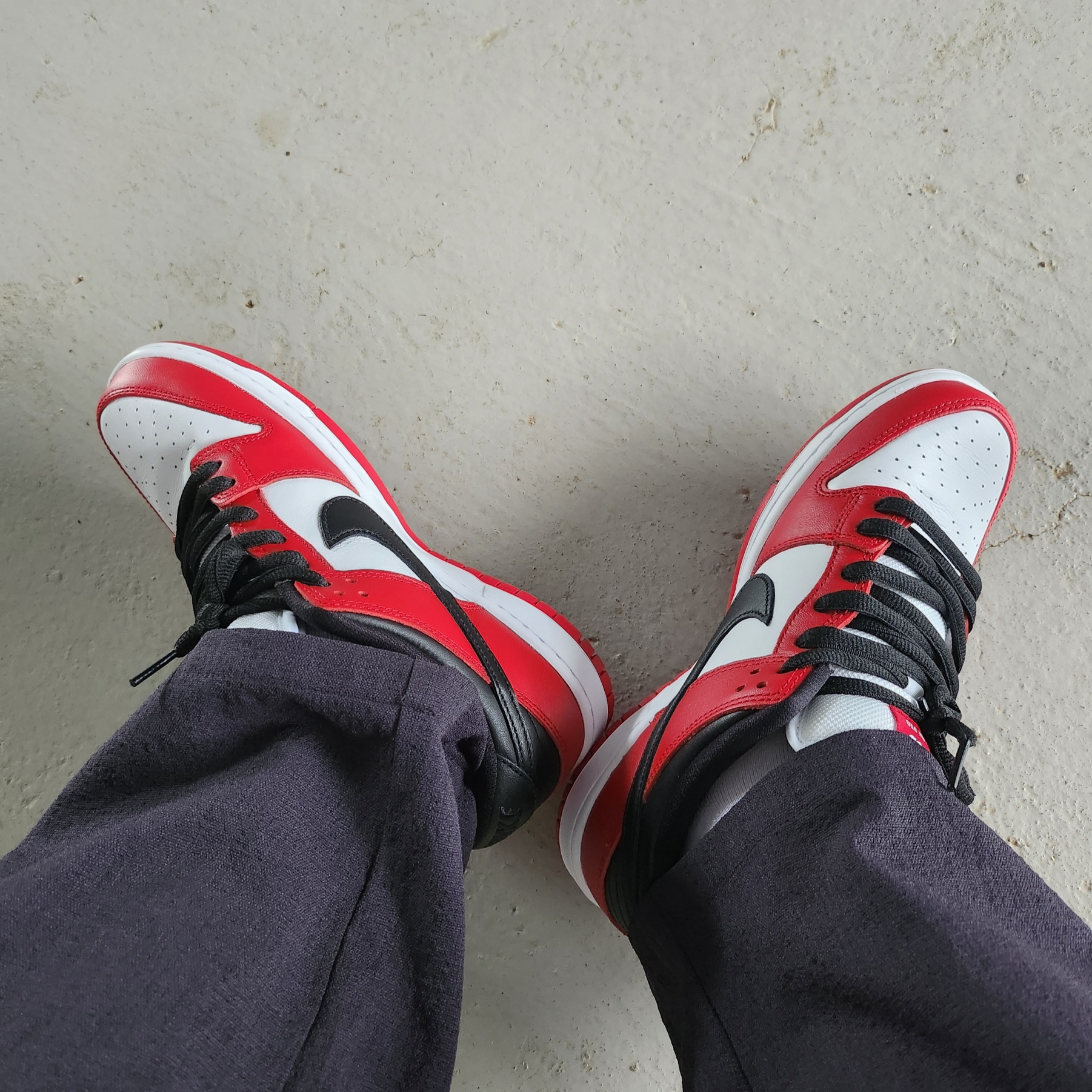 Nike SB Dunk Low Pro Chicago 착용 스타일