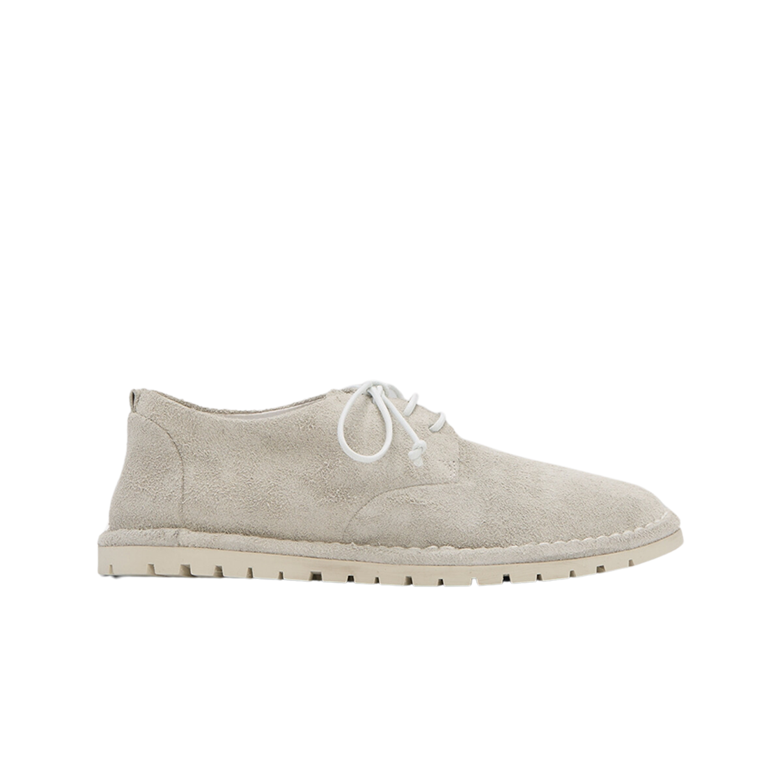 (W) 마르셀 산크리스파 더비 리버스드 레더 미스트((W) Marsell Sancrispa Derby Reversed Leather Mist)