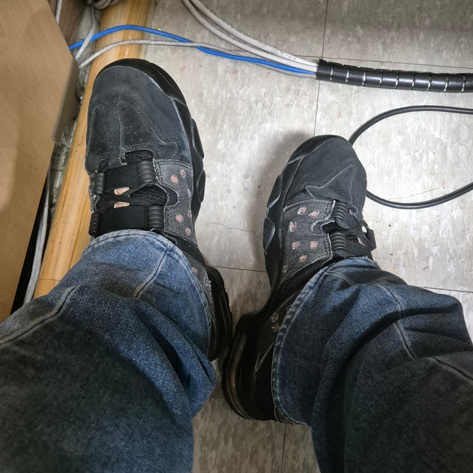 Nike Air Max 2 CB 94 Black Denim 착용 스타일 - 1