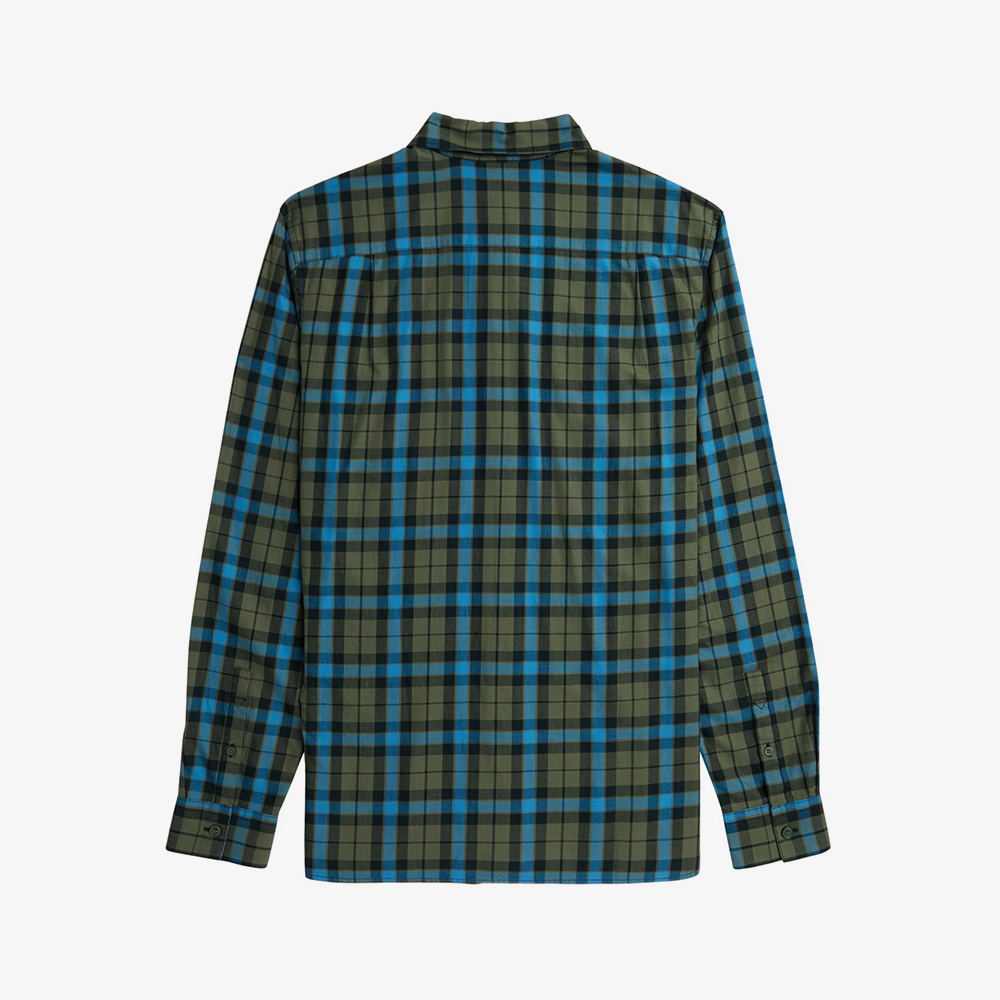 프레드페리 타탄 트윌 셔츠 로렐리스그린(Fred Perry Tartan Twill Shirt Laurel Wreath Green) - 6