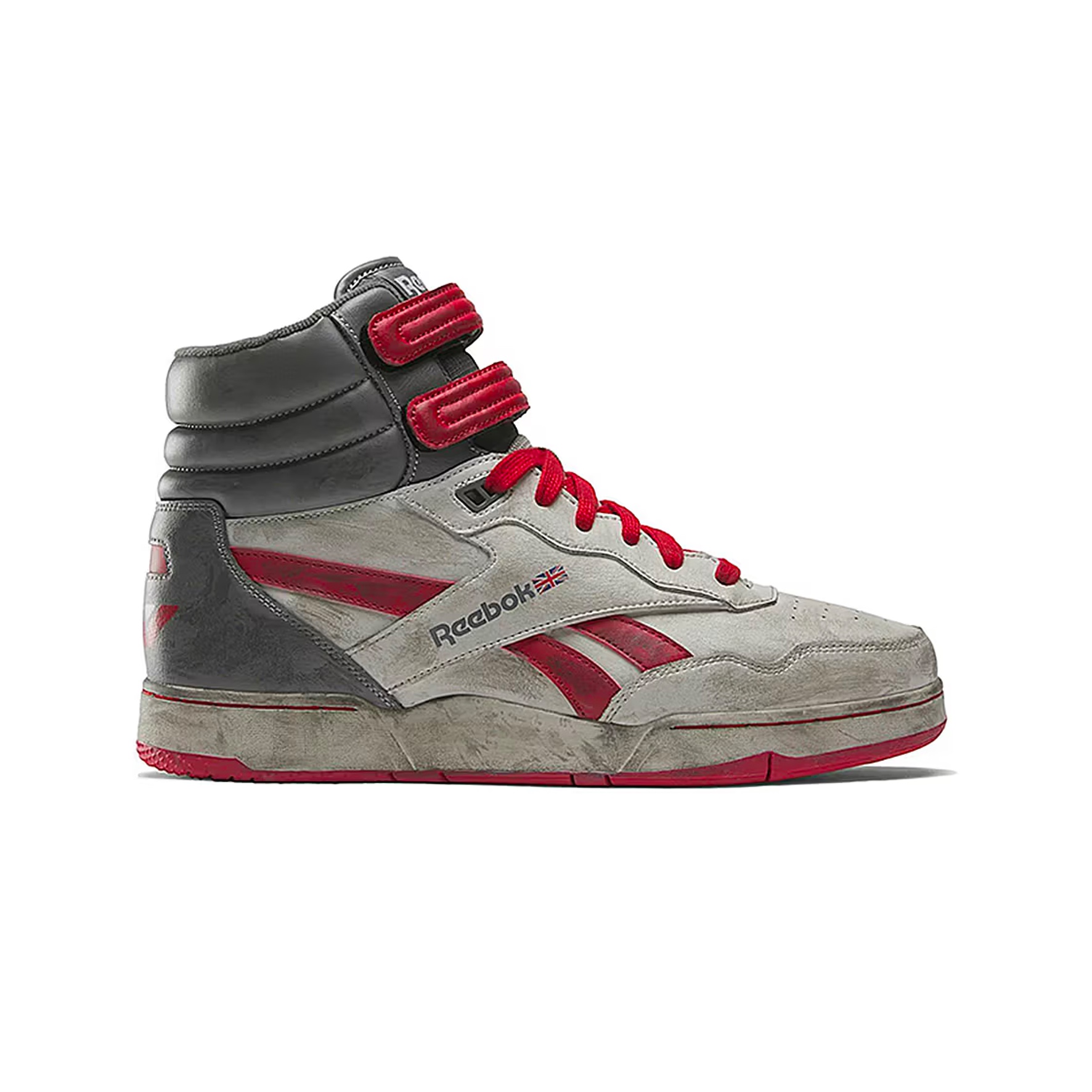 Reebok x Aliens BB 4000 II Mid Shoes Fog Grey 착용 스타일 - 2