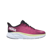 (W) Hoka Clifton 8 Blue Graphite Ibis Rose