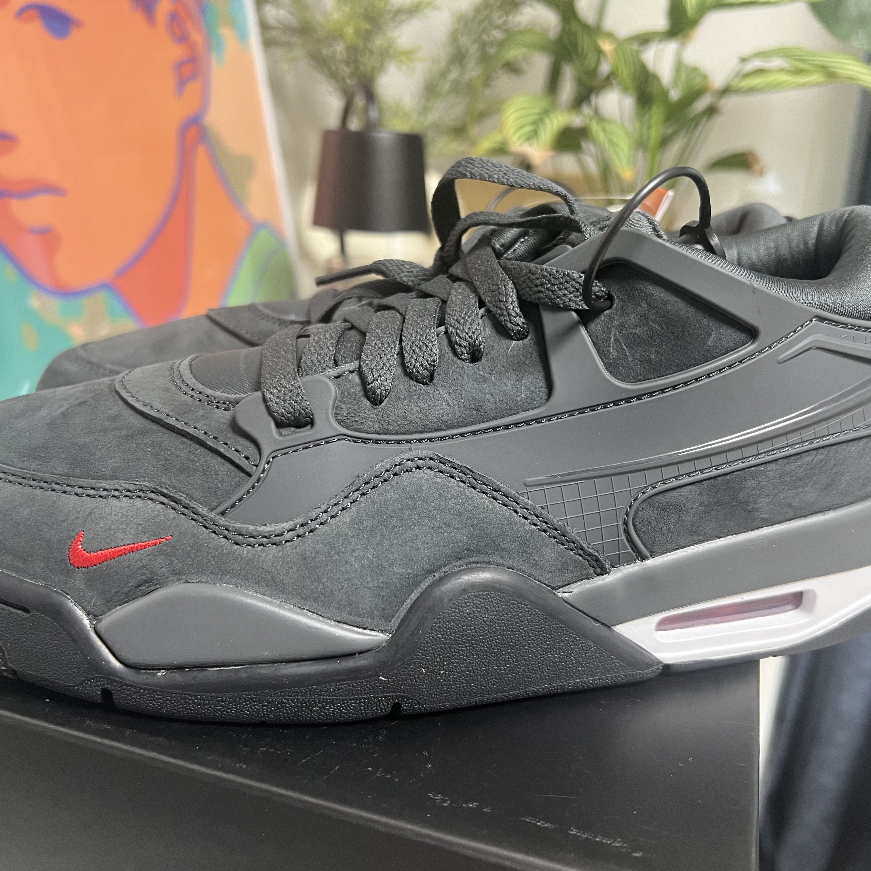 Jordan 4 x Nigel Sylvester RM SP Driveway Grey 착용 스타일 - 2