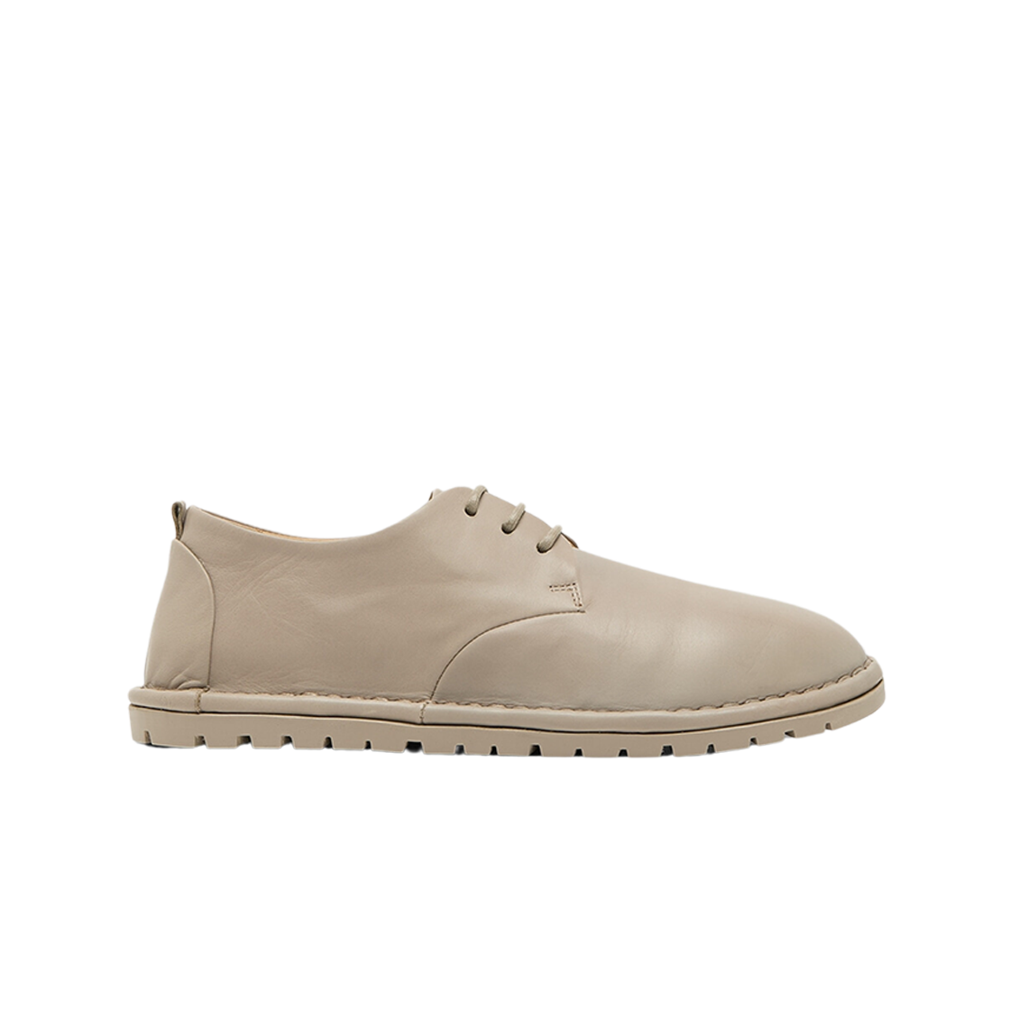 (W) 마르셀 산크리스파 더비 소프트 스무스 레더 클레이((W) Marsell Sancrispa Derby Soft Smooth Leather Clay)