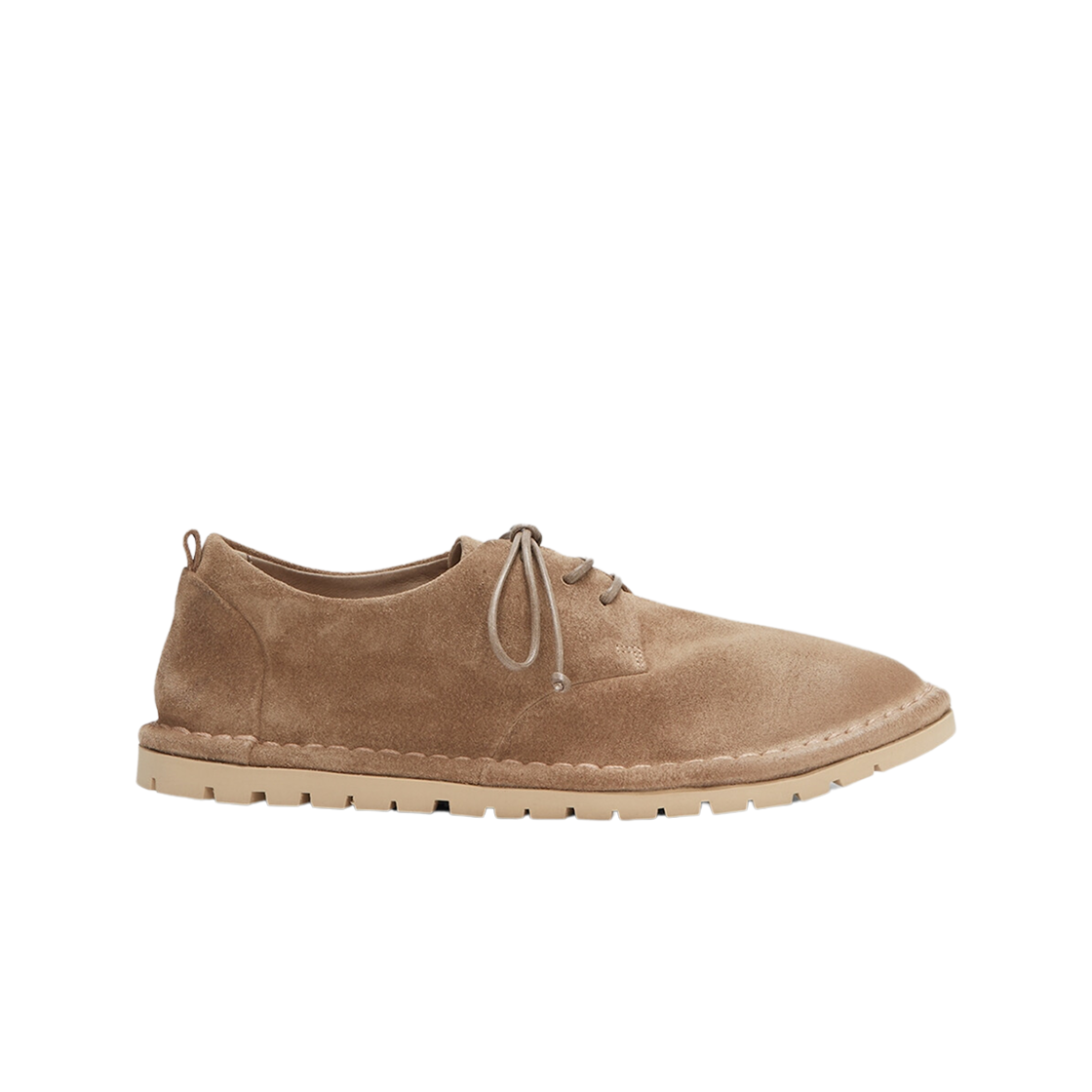 (W) 마르셀 산크리스파 더비 리버스드 레더 헤이즐넛((W) Marsell Sancrispa Derby Reversed Leather Hazelnut)