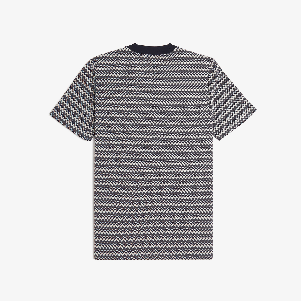 프레드페리 자카드 티셔츠 네이비(Fred Perry Jacquard T-Shirt Navy) - 6