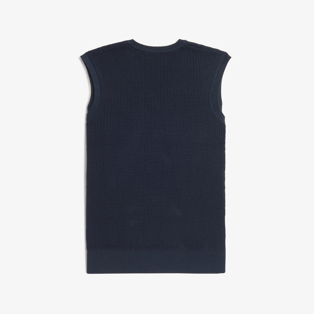 프레드페리 와플 스티치 베스트 네이비(Fred Perry Waffle Stitch Vest Navy) - 6