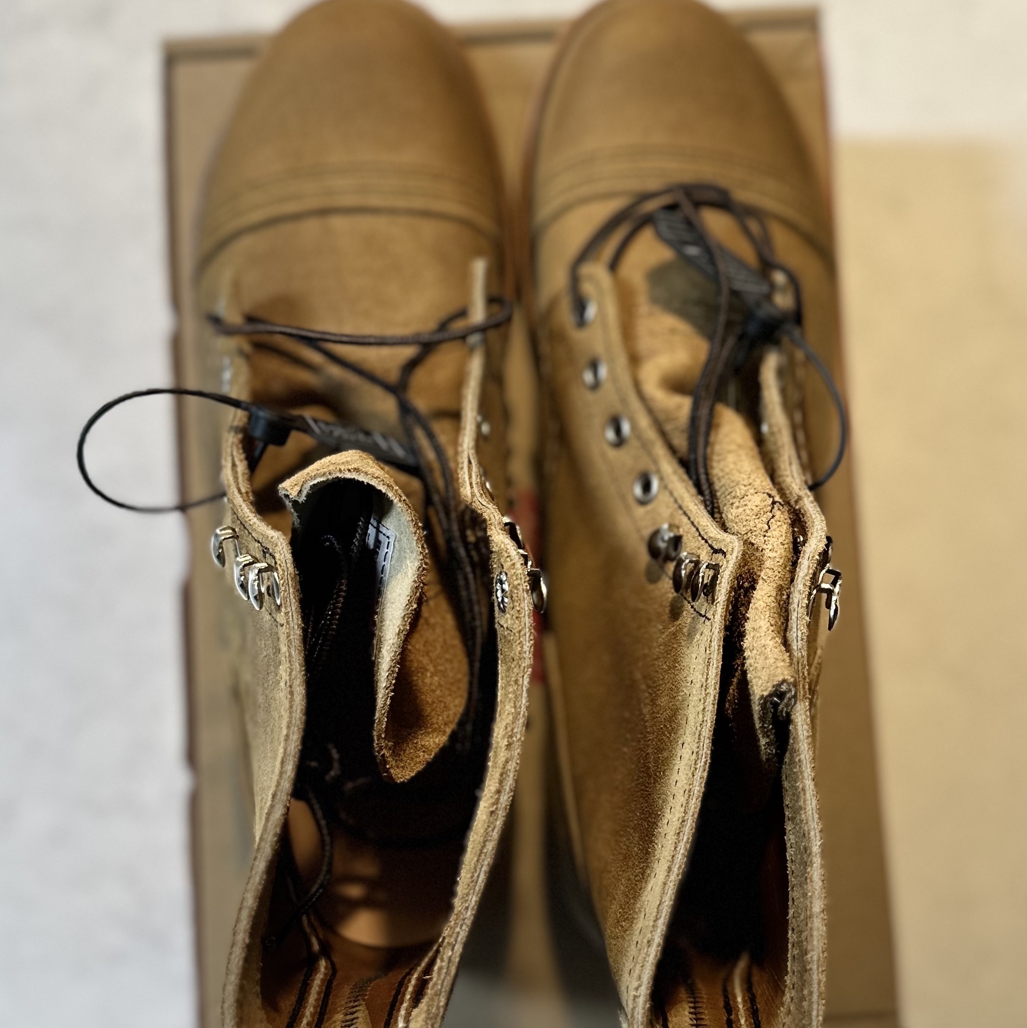 Red Wing Iron Ranger 8083 Hawthrone Muleskinner - D 착용 스타일 - 3