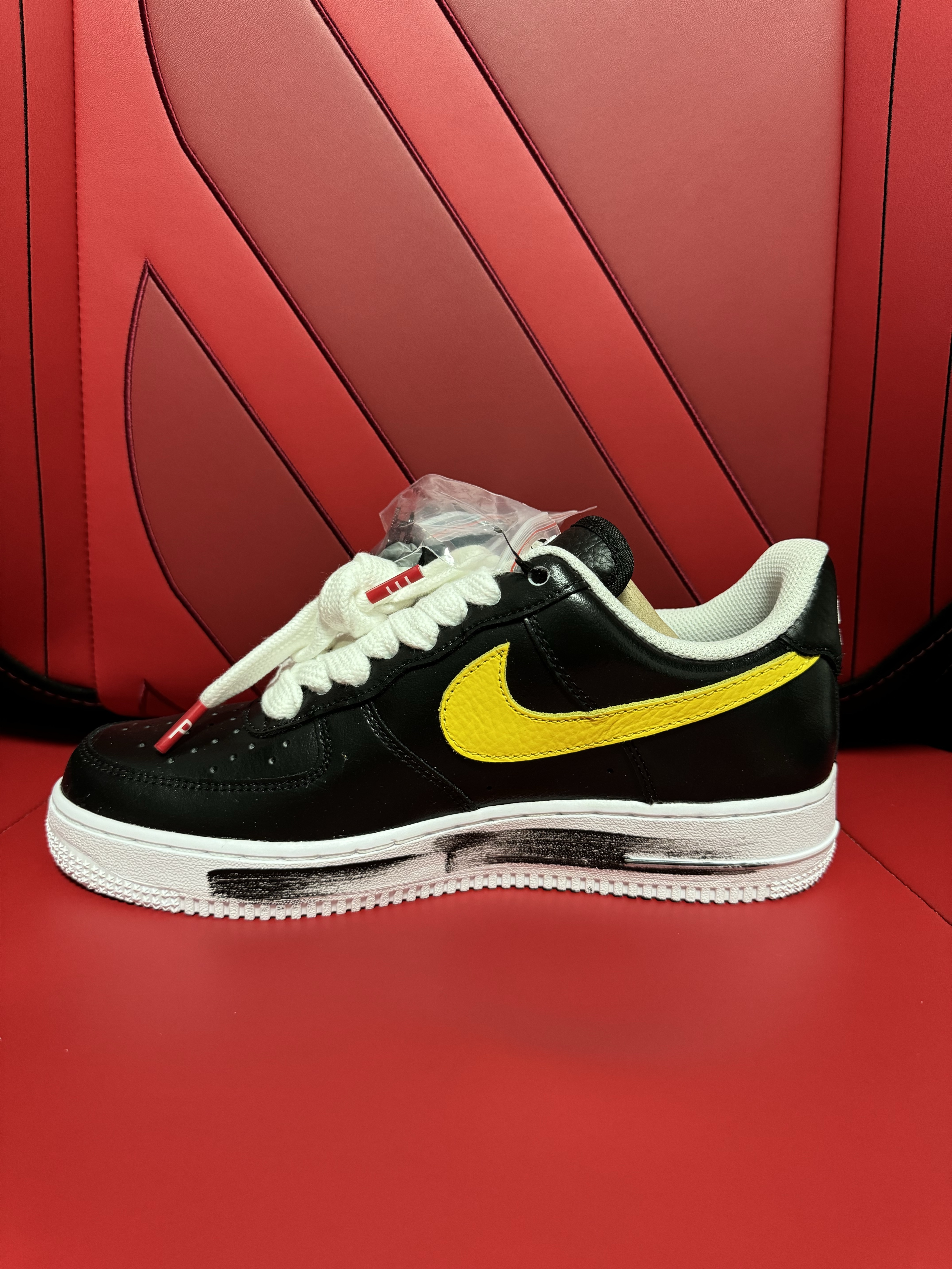Nike x Peaceminusone Air Force 1 Low Para-Noise 3.0 Black and Multicolor 착용 스타일 - 3
