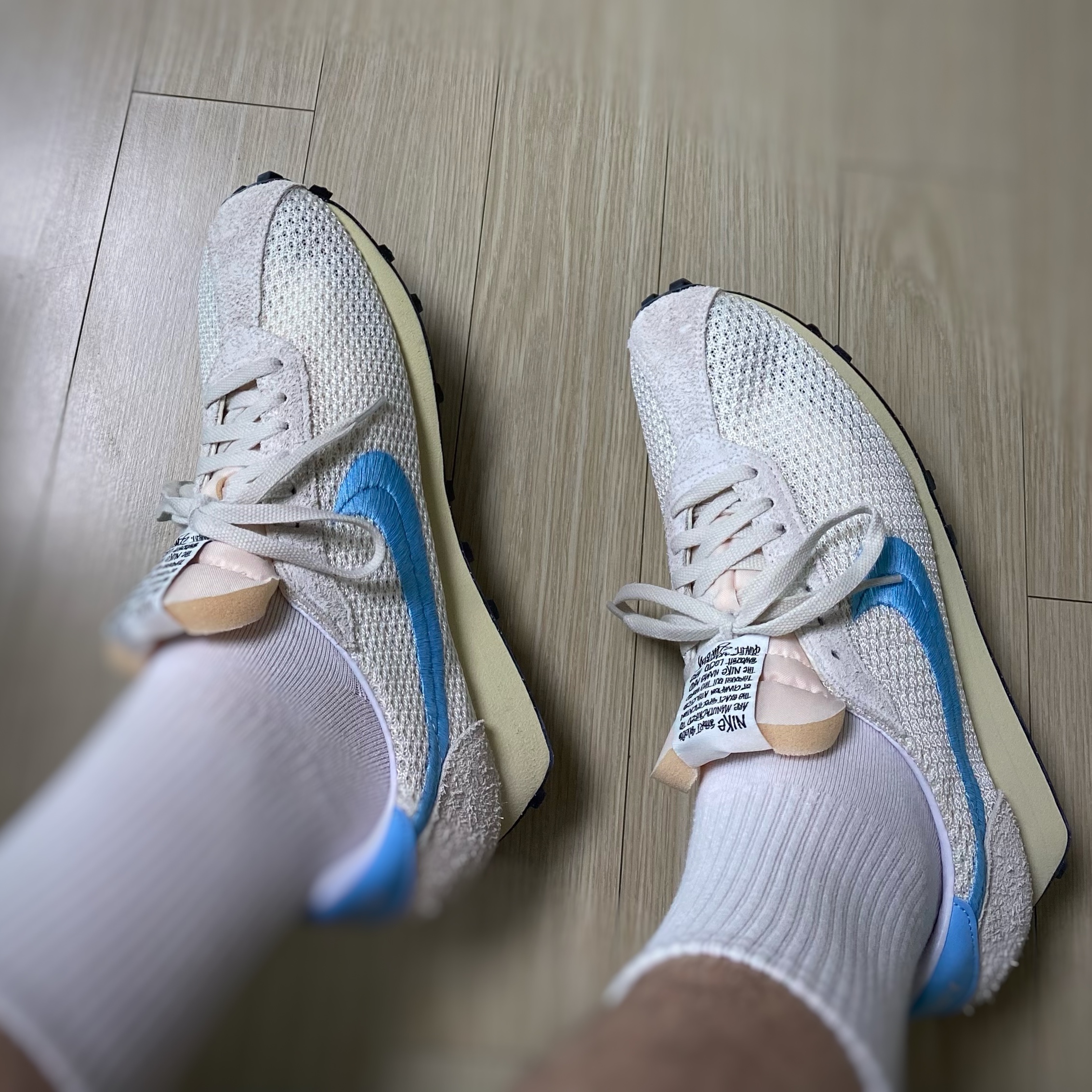 Nike x Stussy LD-1000 SP Phantom Aquarius Blue 착용 스타일 - 6