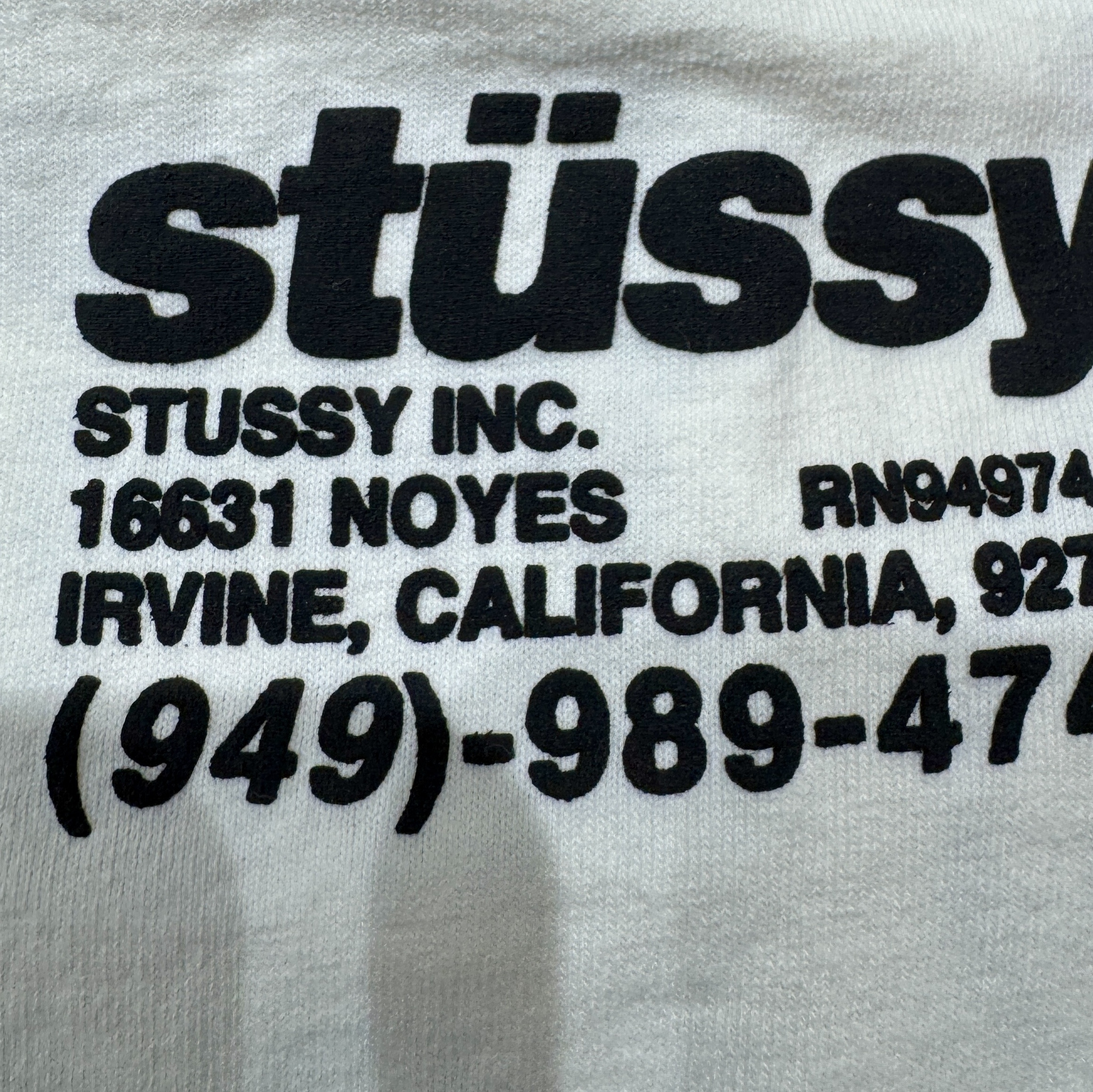 Stussy DNA Pigment Dyed T-Shirt Natural 착용 스타일 - 2