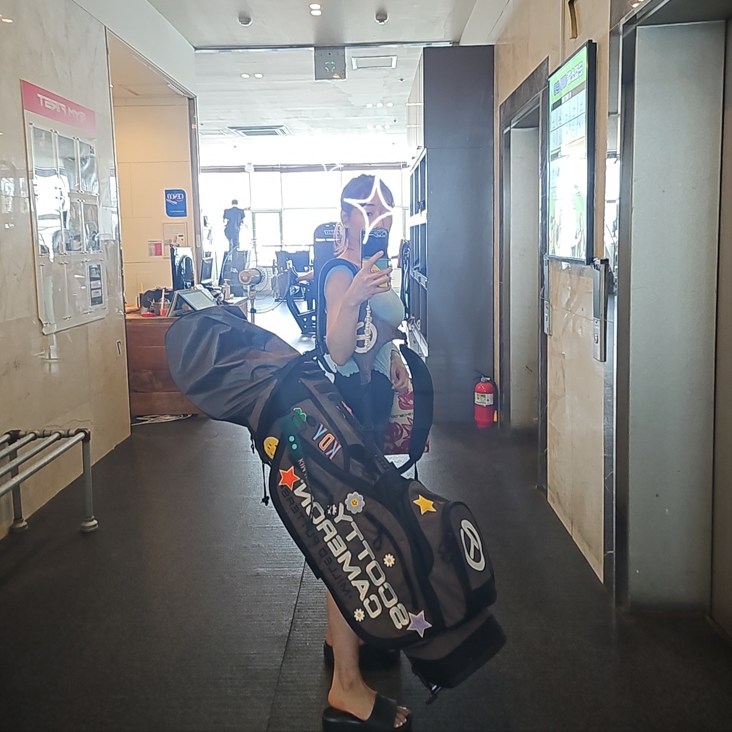 Titleist Scotty Cameron Pathfinder Charcoal 착용 스타일