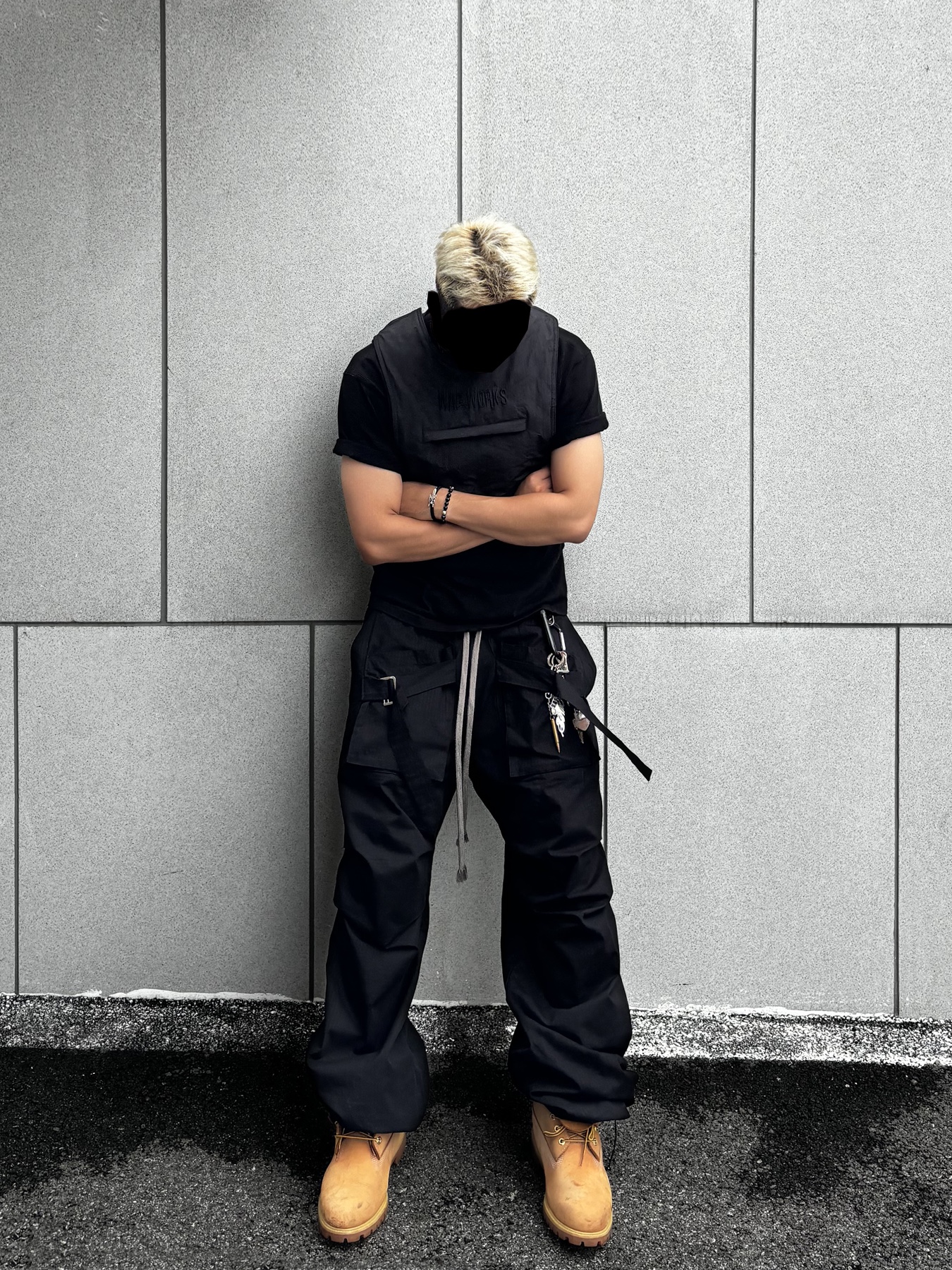Timberland Premium 6 inch Waterproof Boot Wheat Nubuck - Wide, Wapworks Wide Safety Cargo Pants Black 착용 스타일 - 2