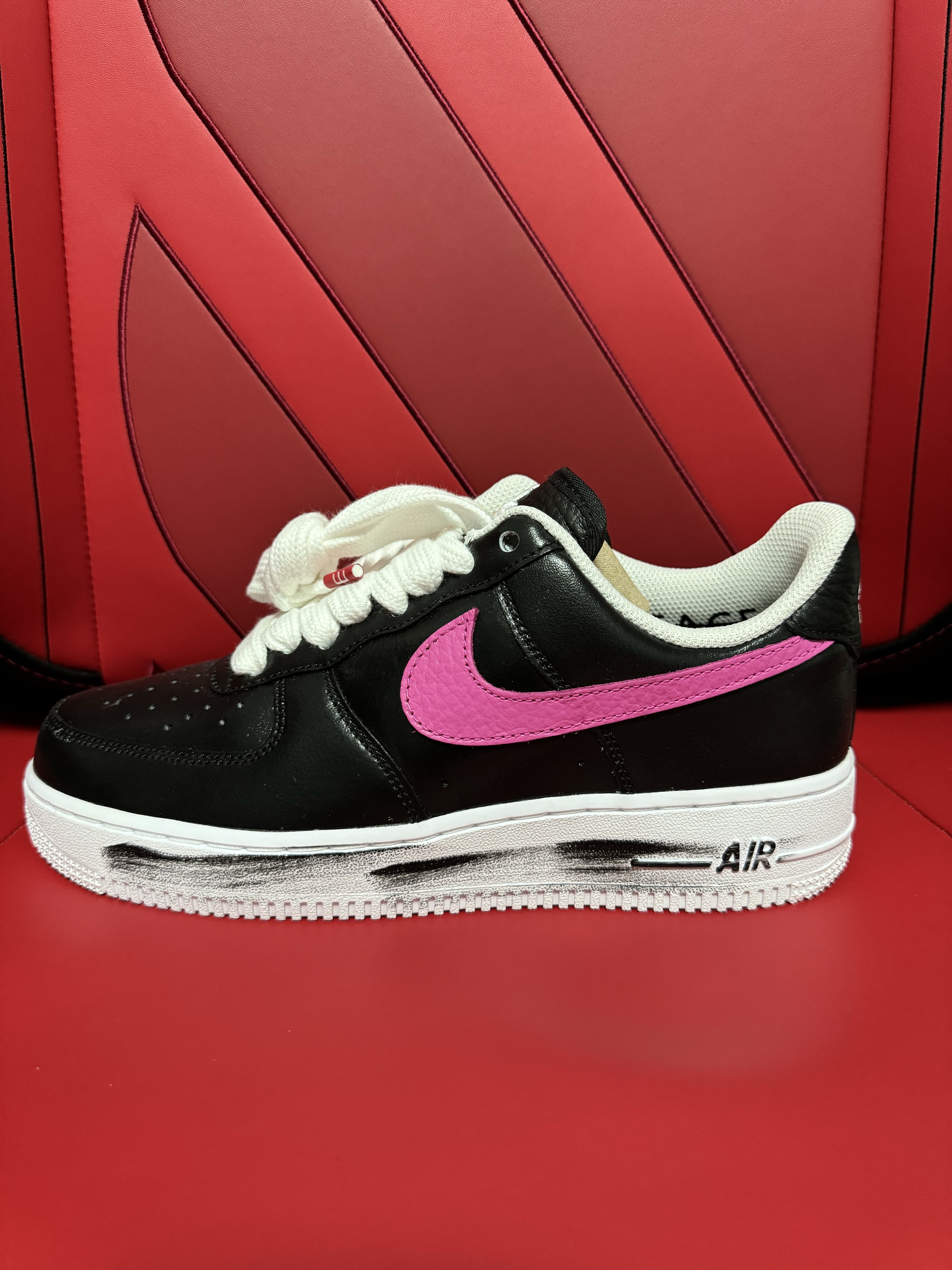 Nike x Peaceminusone Air Force 1 Low Para-Noise 3.0 Black and Multicolor 착용 스타일 - 4