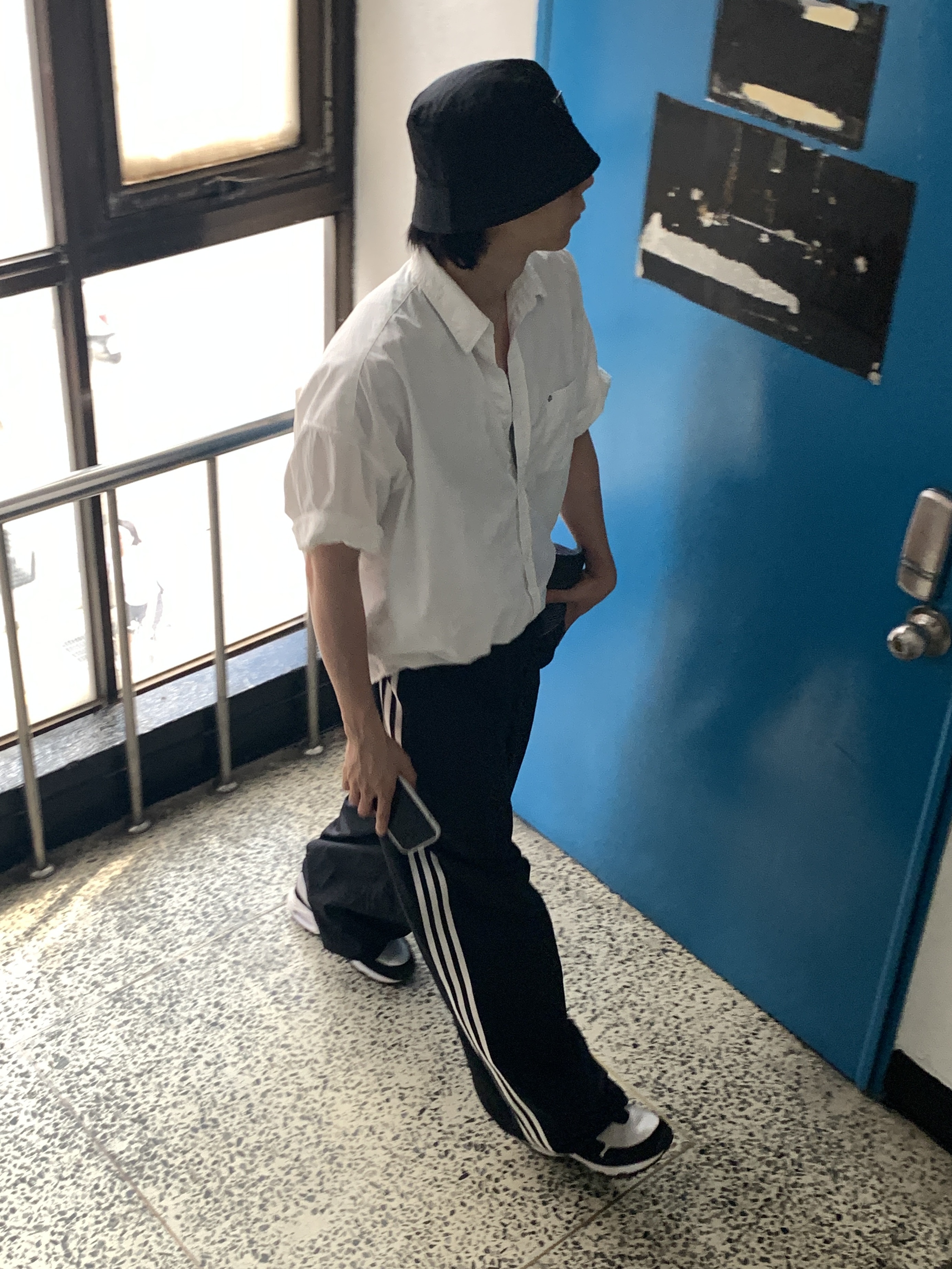 Kapital 11.5 oz. Denim The Old Man and The Sea Hat Indigo Dark, Nike x Comme des Garcons Homme Plus Air Max Sunder SP White Black 착용 스타일 - 4