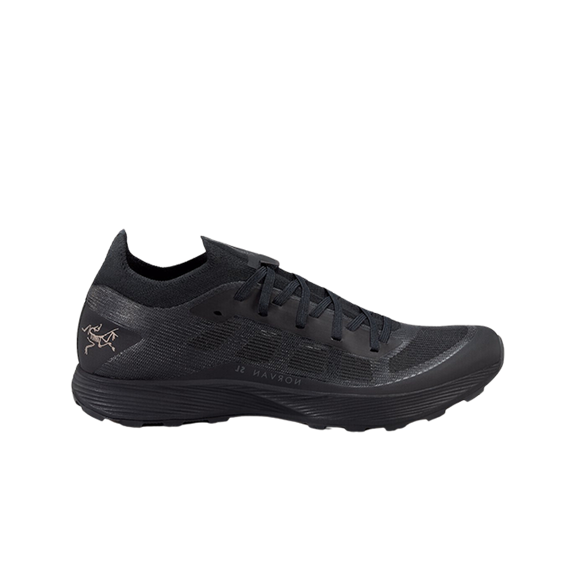 (W) 아크테릭스 노반 SL 3 슈즈 블랙 라이트 팰로우((W) Arc'teryx Norvan SL 3 Shoe Black Light Fallow) - 1