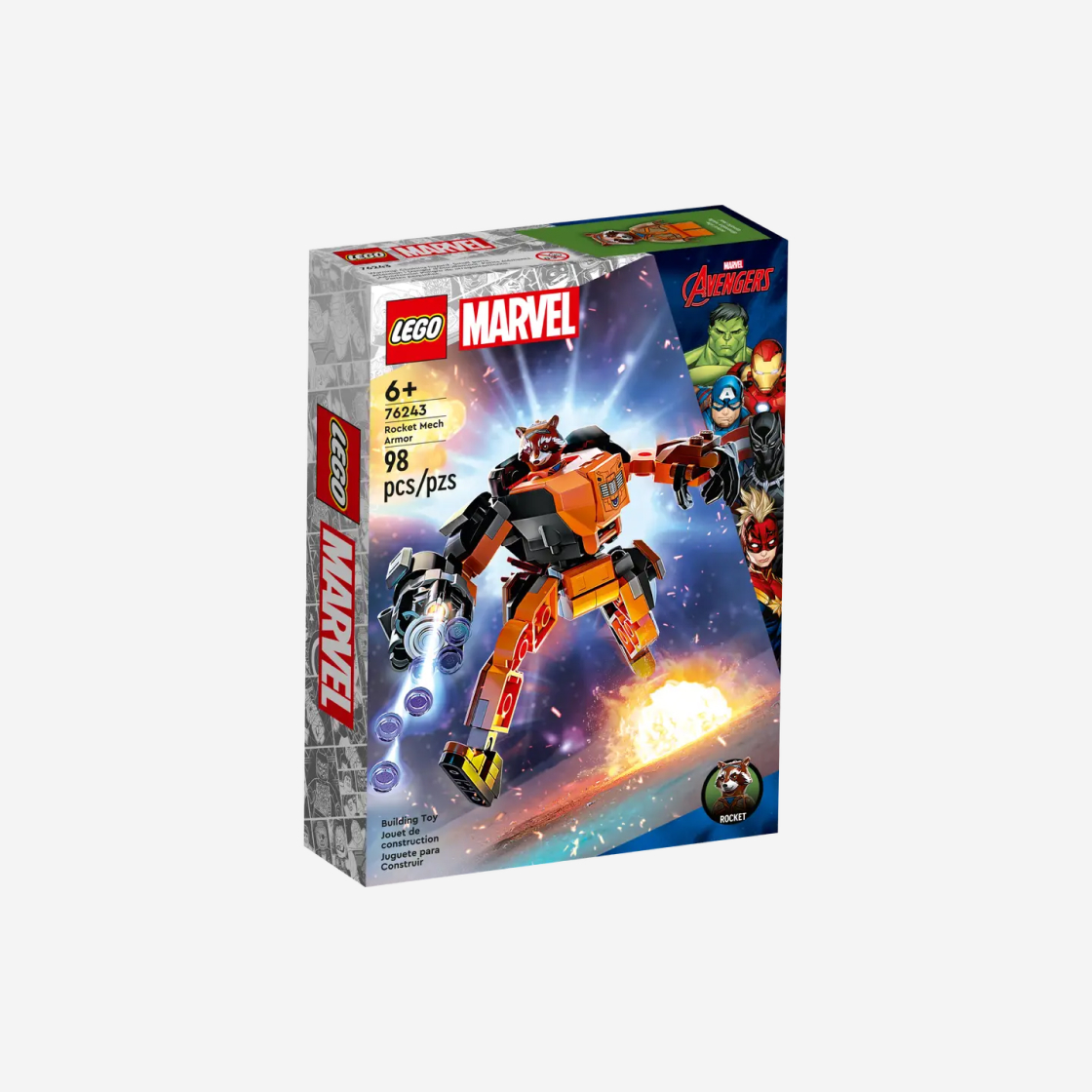레고 마블 로켓 맥 로봇(Lego Marvel Rocket Mech Armor) - 2