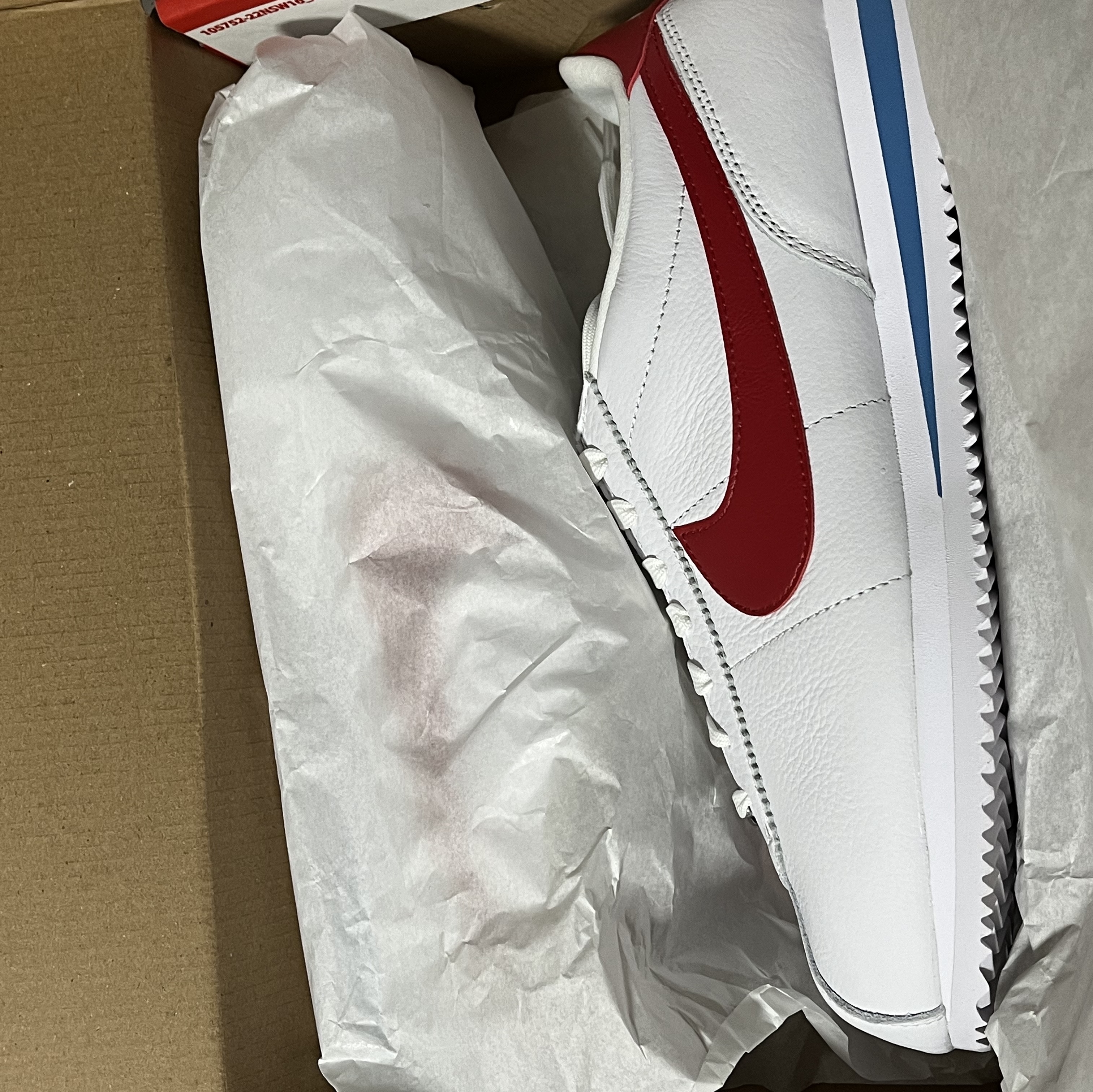 Nike Cortez Varsity Red White & Blue 착용 스타일