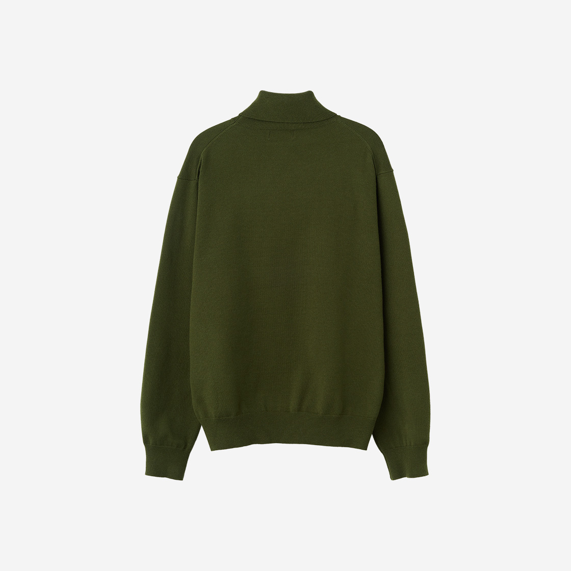 제너럴아이디어 맨 에센셜 터틀넥 풀오버 카키(General Idea man essential turtle neck pullover khaki) - 2