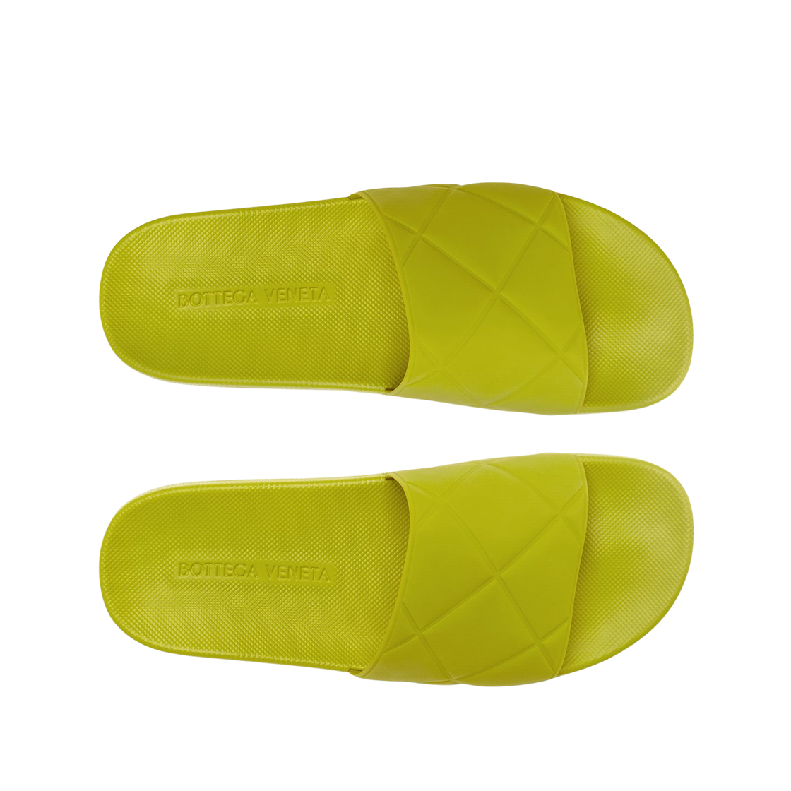 보테가 베네타 러버 슬라이더 키위(Bottega Veneta Rubber Slider Kiwi) - 2