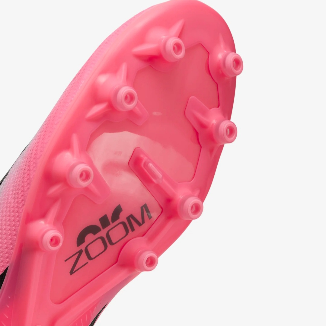 Nike Zoom Mercurial Vapor 15 Elite AG Pro Pink Foam Black 착용 스타일 - 3