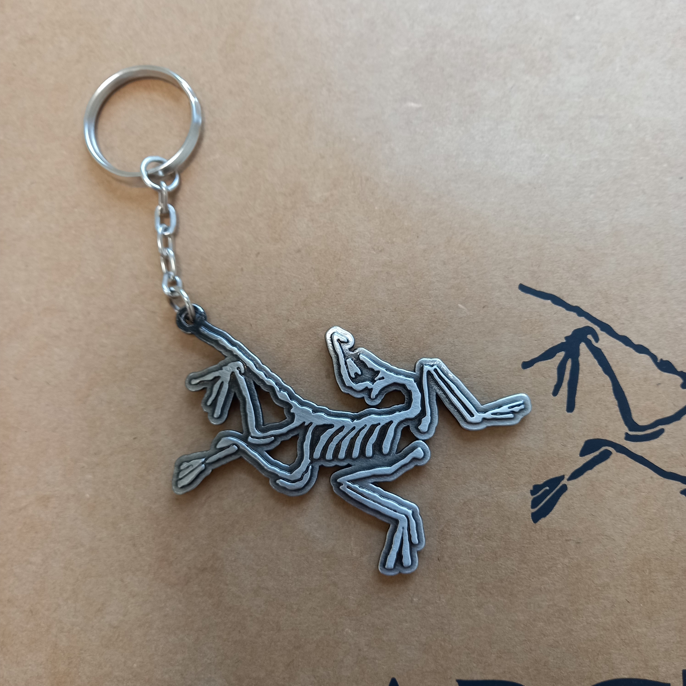 Arc'teryx Keyring Metal 착용 스타일 - 2