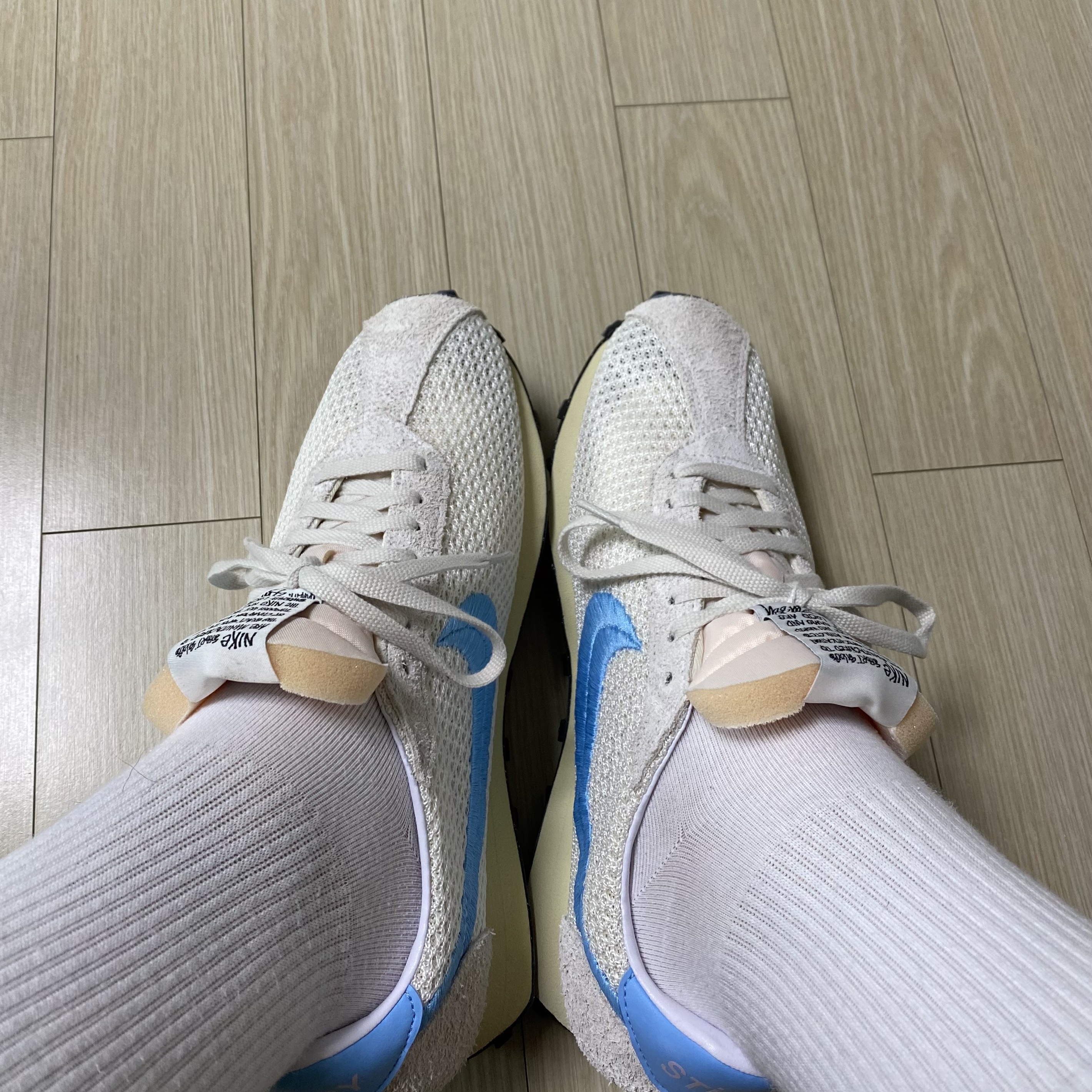 Nike x Stussy LD-1000 SP Phantom Aquarius Blue 착용 스타일 - 5
