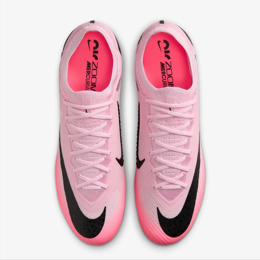 Nike Zoom Mercurial Vapor 15 Elite AG Pro Pink Foam Black 착용 스타일 - 2